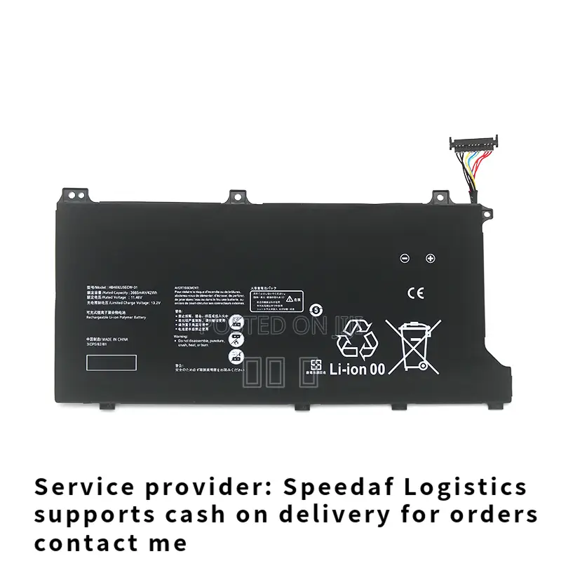 Laptop Battery for Huawei Matebook, Hb4692j5ecw-31, D15 Bob-Wae9p,