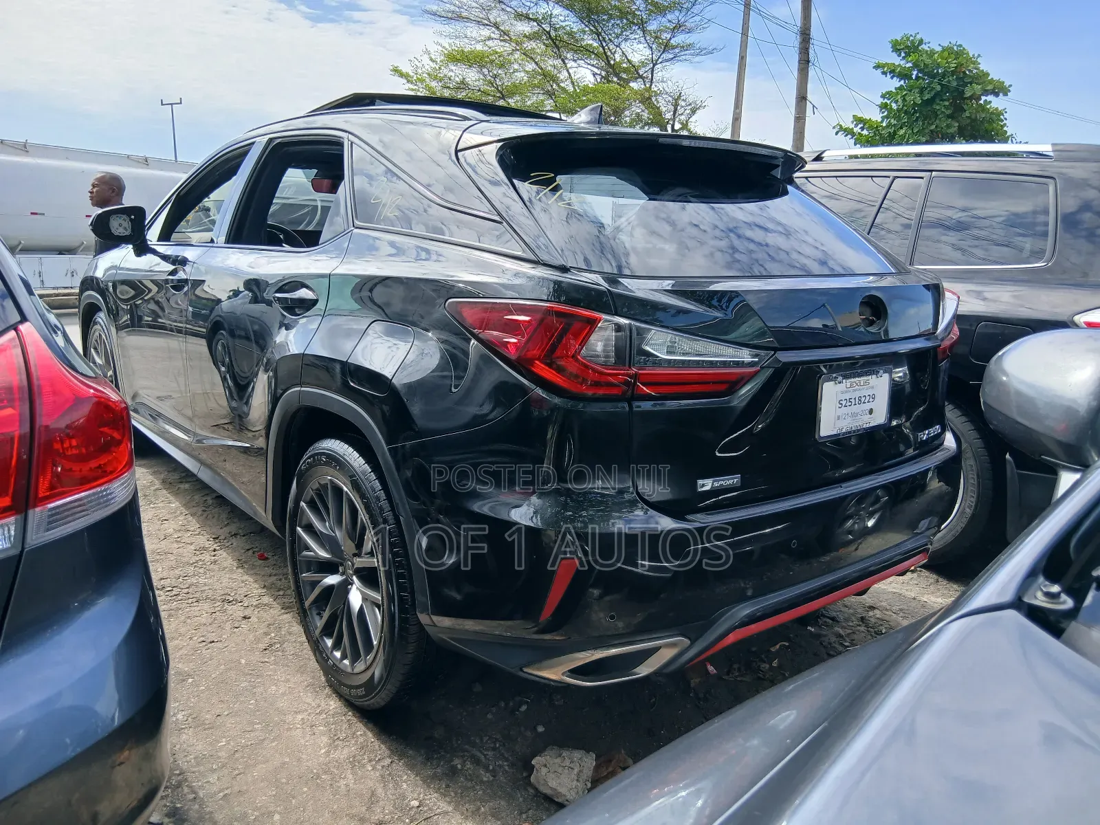 Lexus RX 350 F Sport AWD 2016 Black