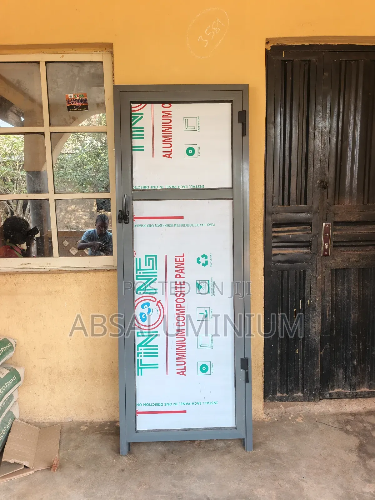 Aluminium Toilet Door