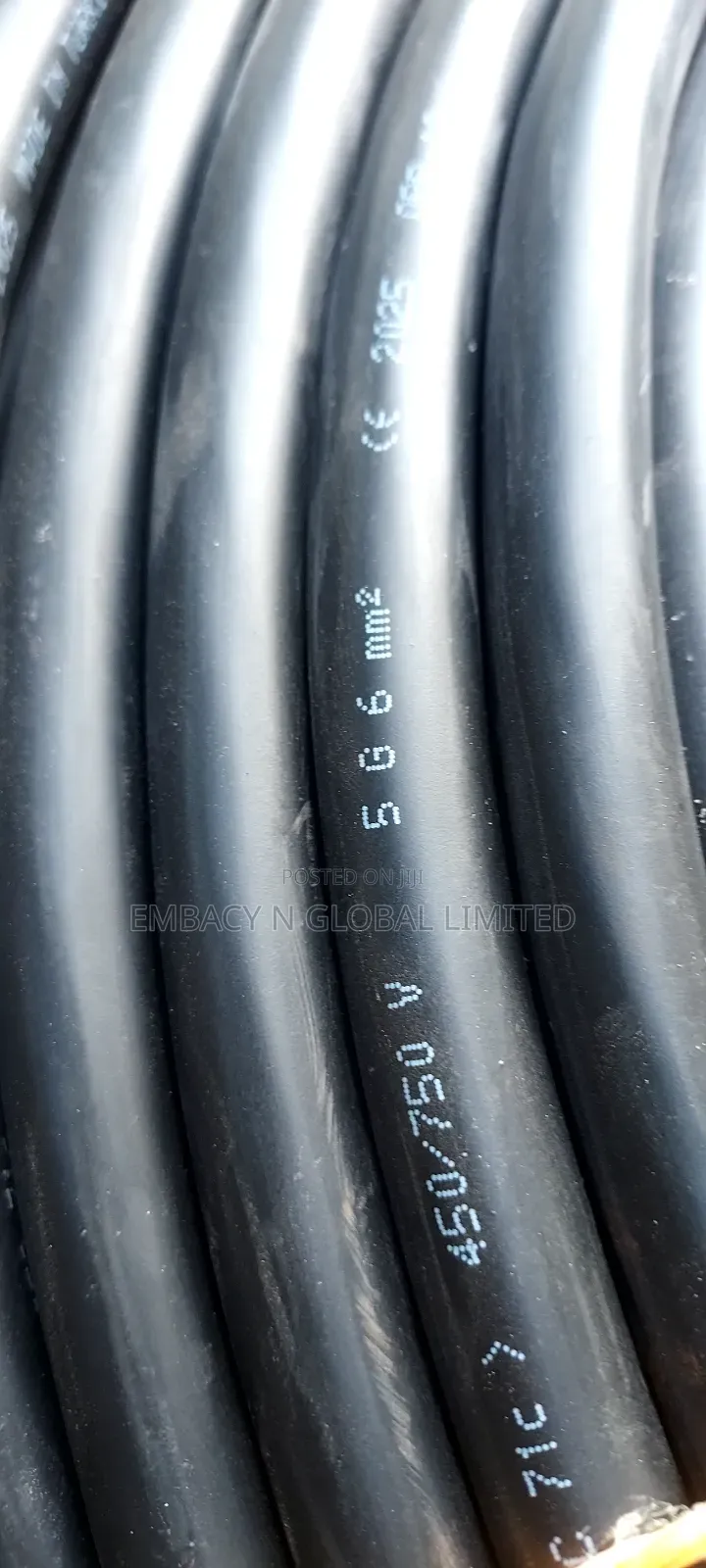 6mm 5core Flexible Cable Pure Copper