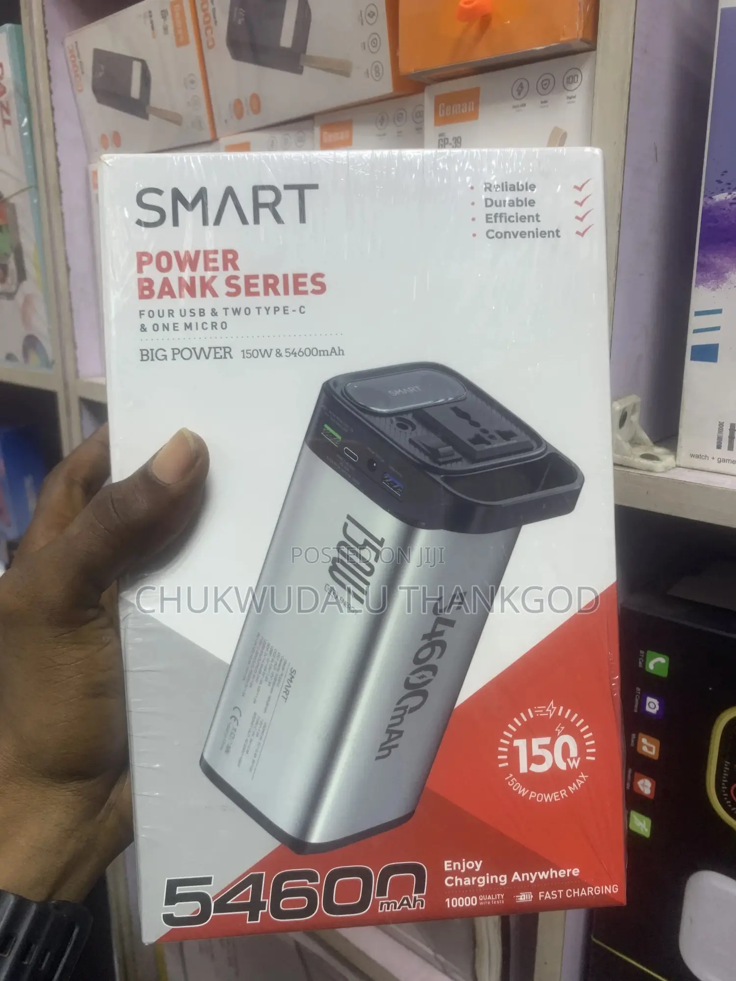 Smart 54600mah Mini Portable Power Station 150w