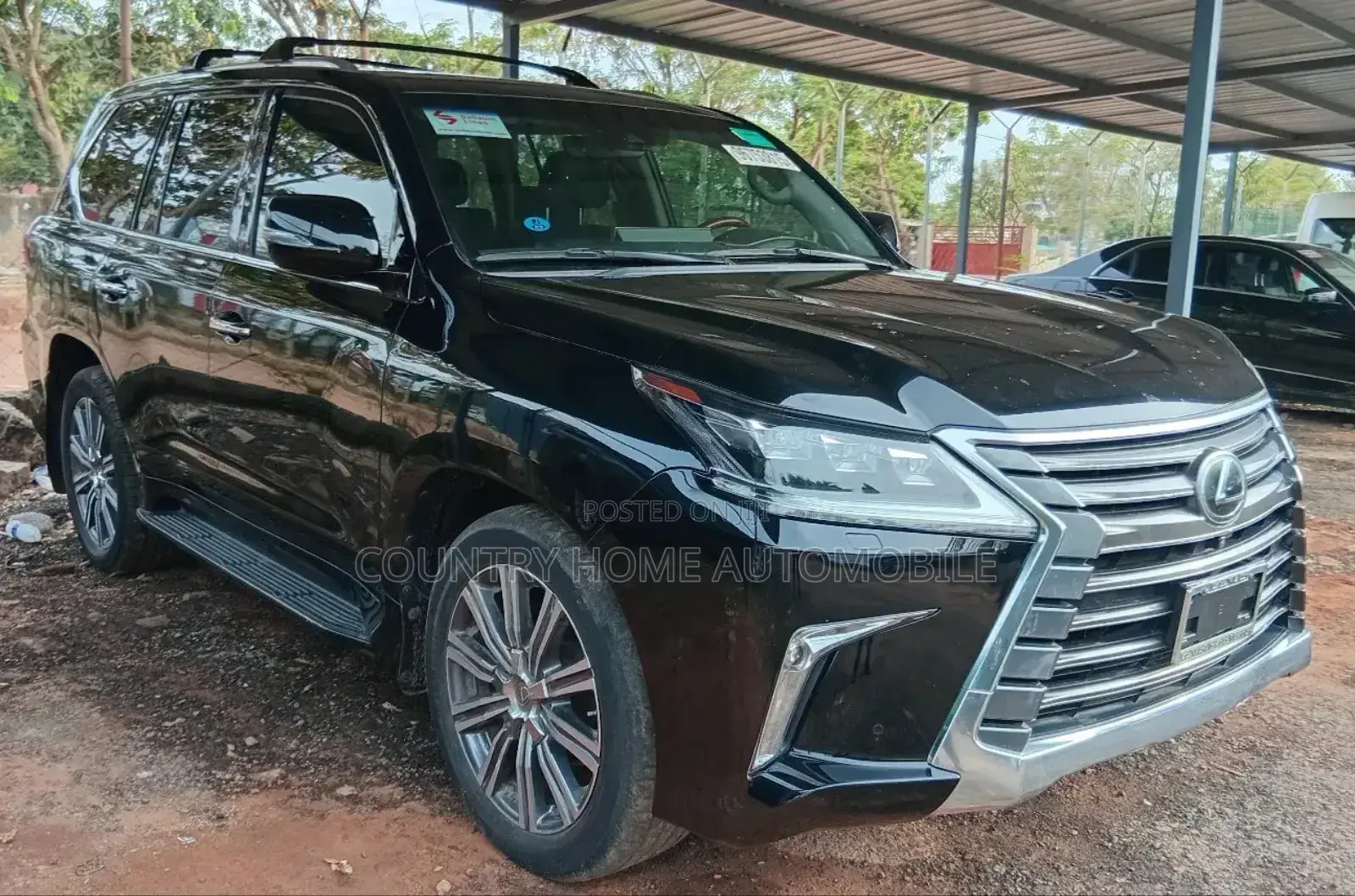 Lexus LX 570 (5 seats) AWD 2018 Matt Black