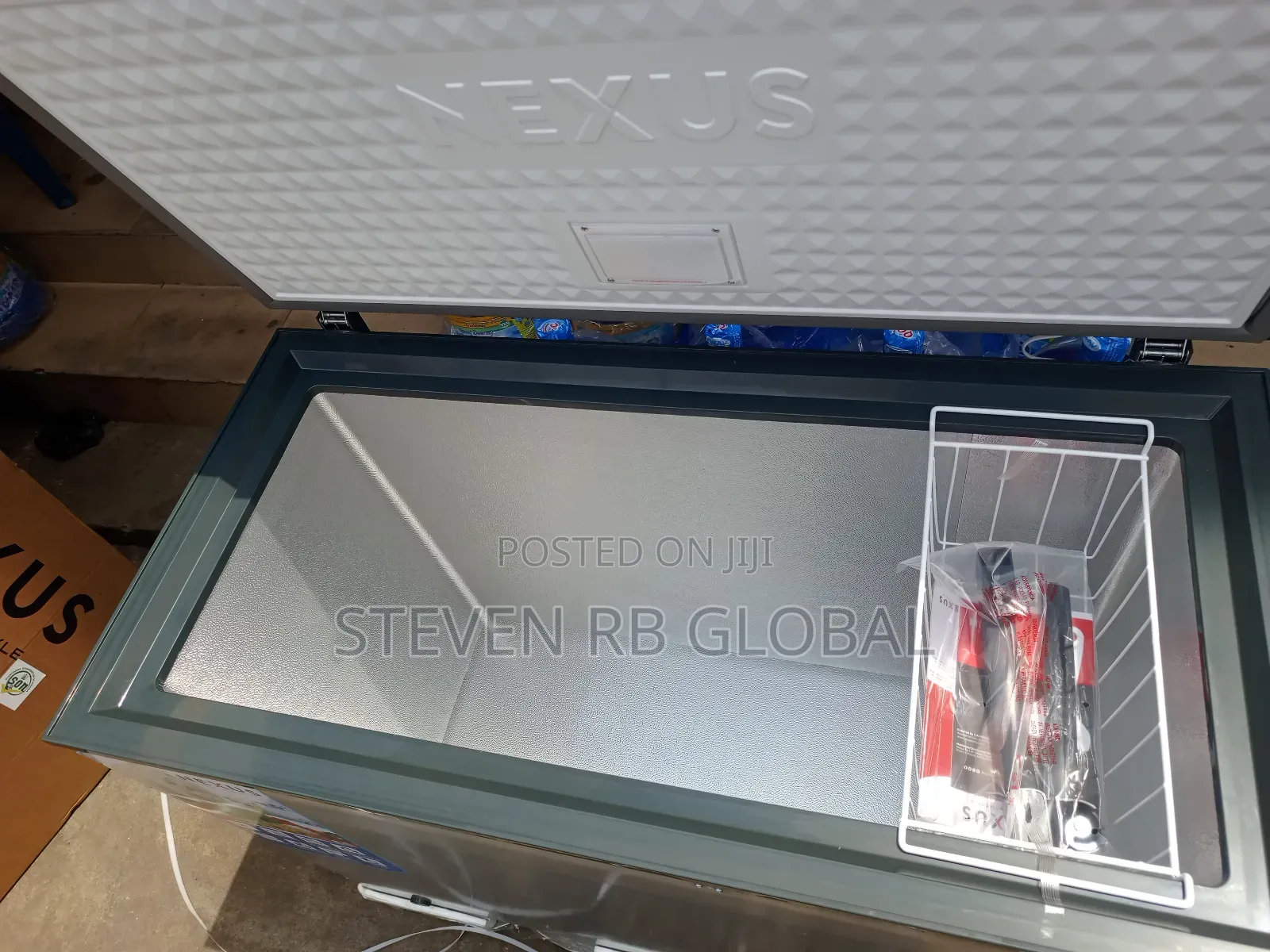 Nexus 300 Litres Chest Freezer | Nx-315hce (Silver)