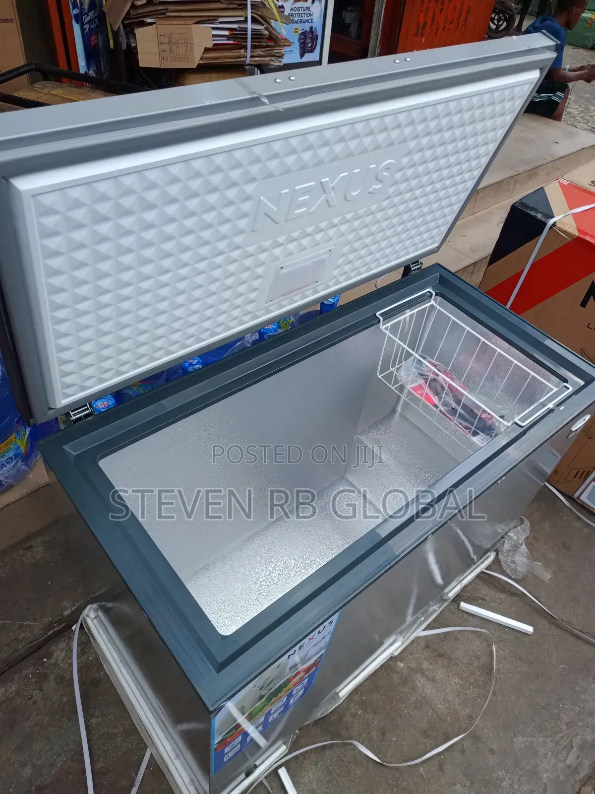 Nexus 300 Litres Chest Freezer | Nx-315hce (Silver)