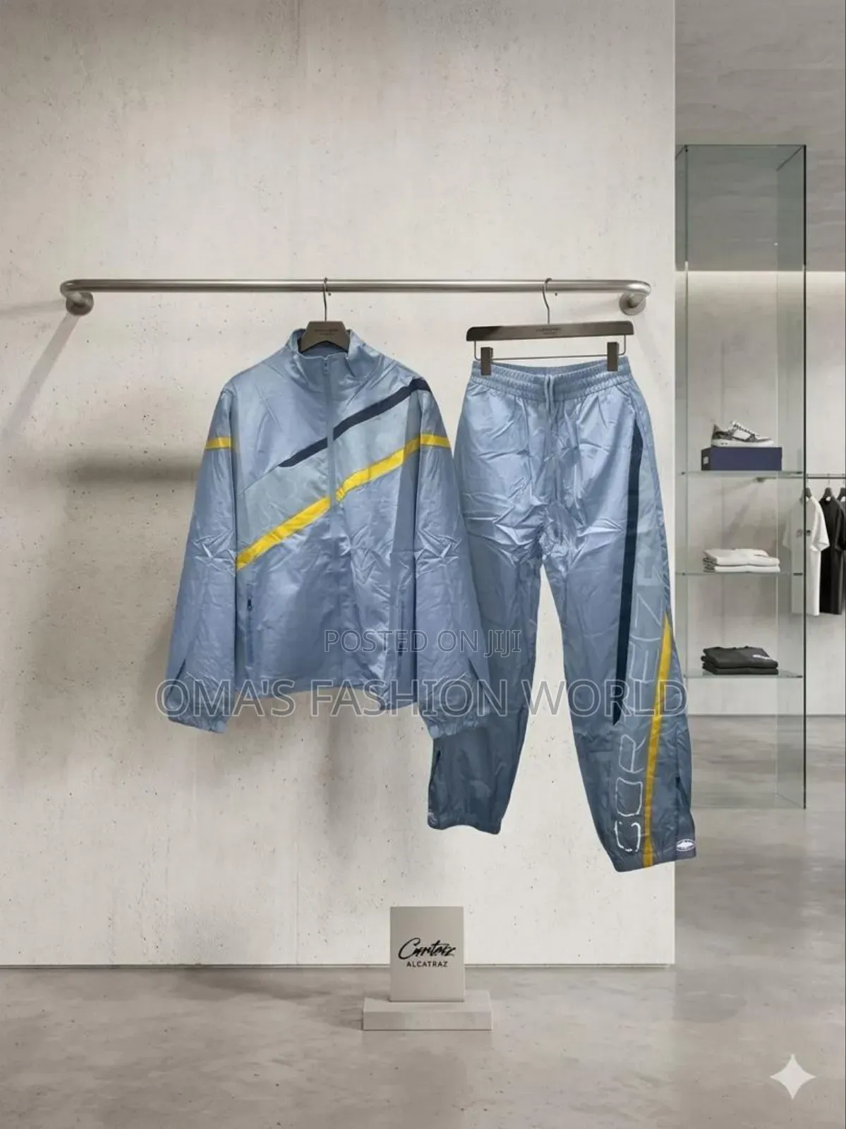 This Tracksuit Is Too Clean 
Not Your Regular Quality at All —