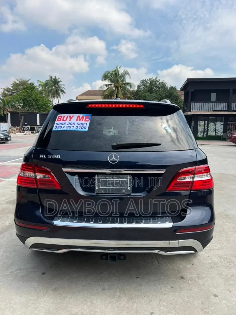 Mercedes-Benz M Class 2013 Blue
