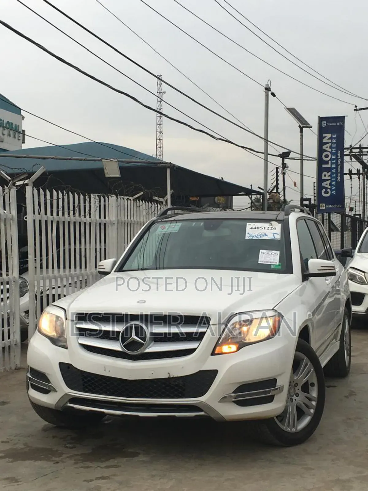 Mercedes-Benz GLK-Class 350 4MATIC 2014 White