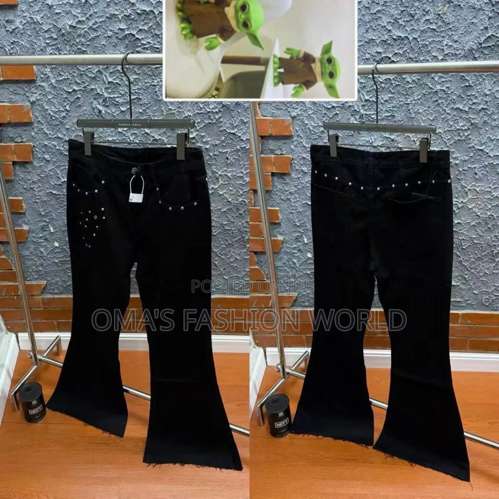 This Black Baggy Jeans Is Giving Pure Premium Vibes ,
Simple, Classy