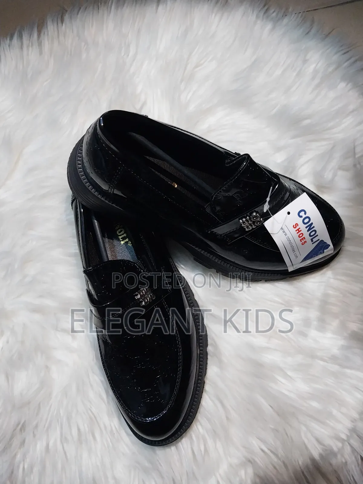 Black Conoli Outing Shoes