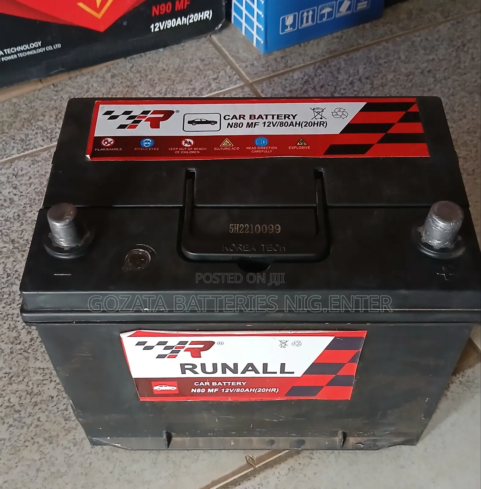 Fairly Used Car Battery
