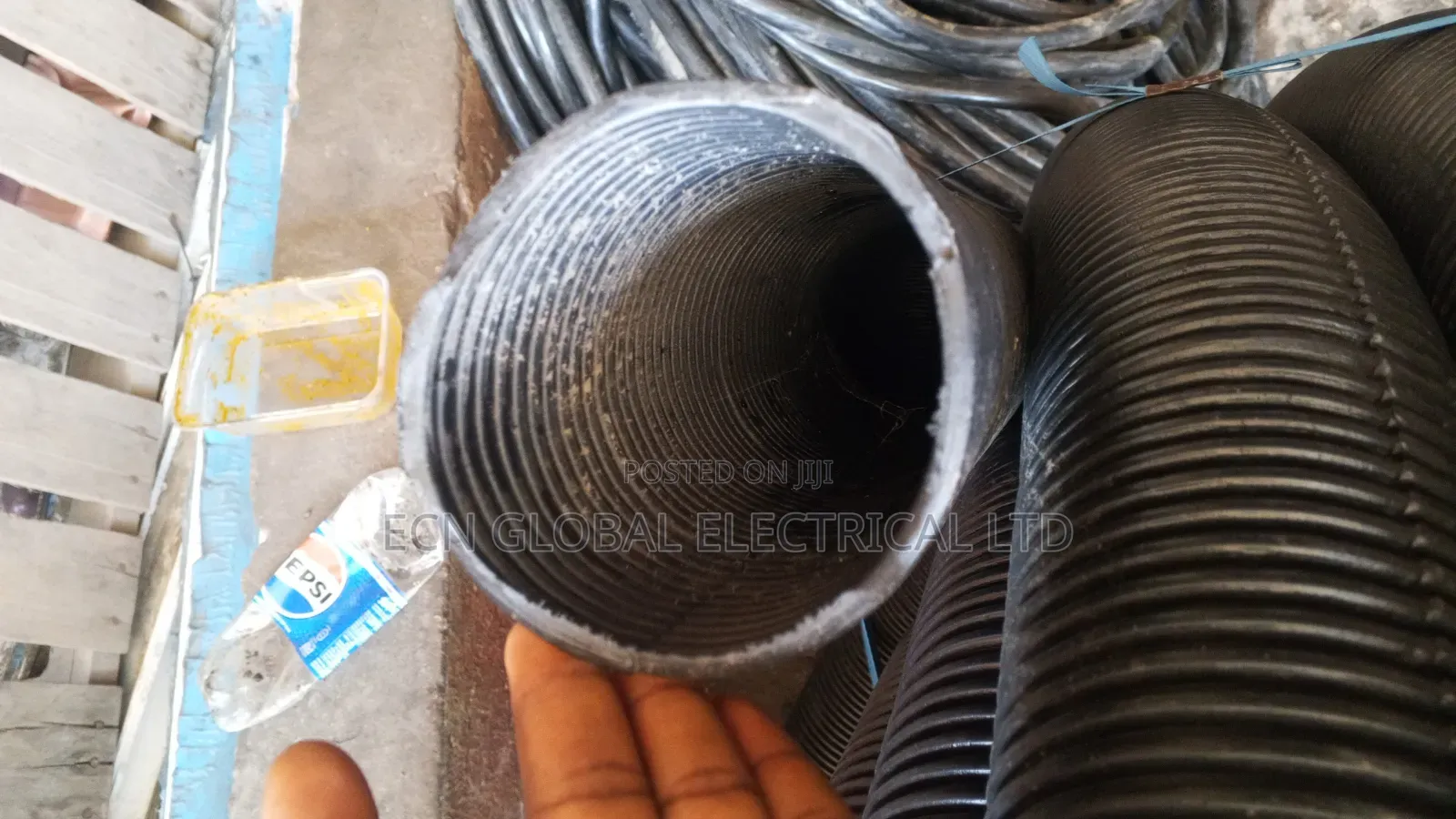 100mm Flexible Conduit Pipe – Heavy Duty Cable Protection