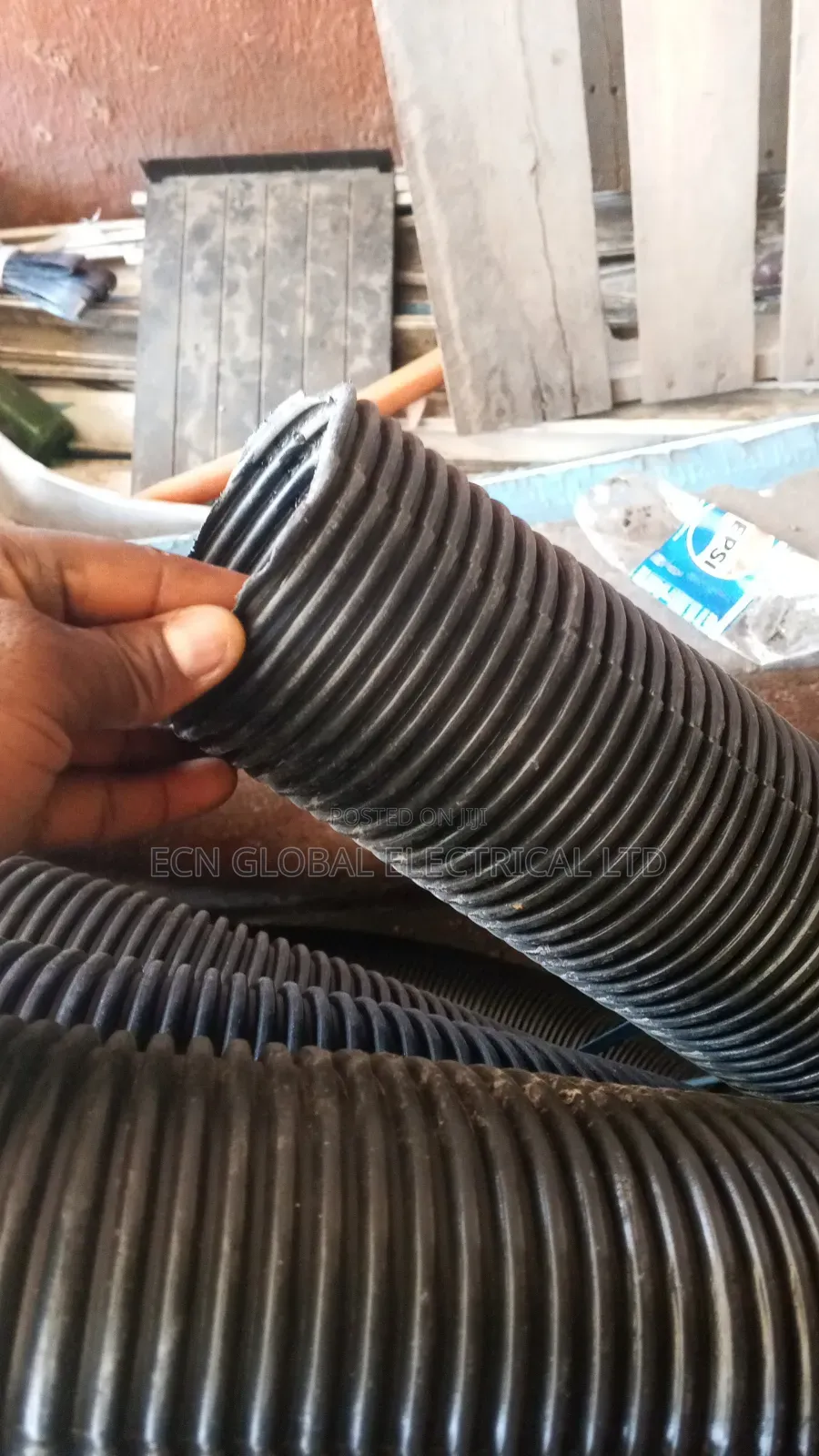 100mm Flexible Conduit Pipe – Heavy Duty Cable Protection