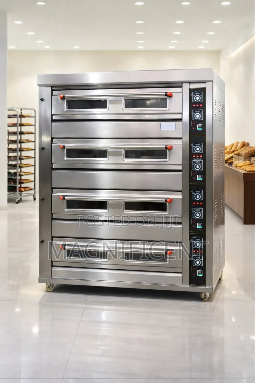 16 Tray Industrial Deck Oven – Heavy Duty Bakery Oven Premium
