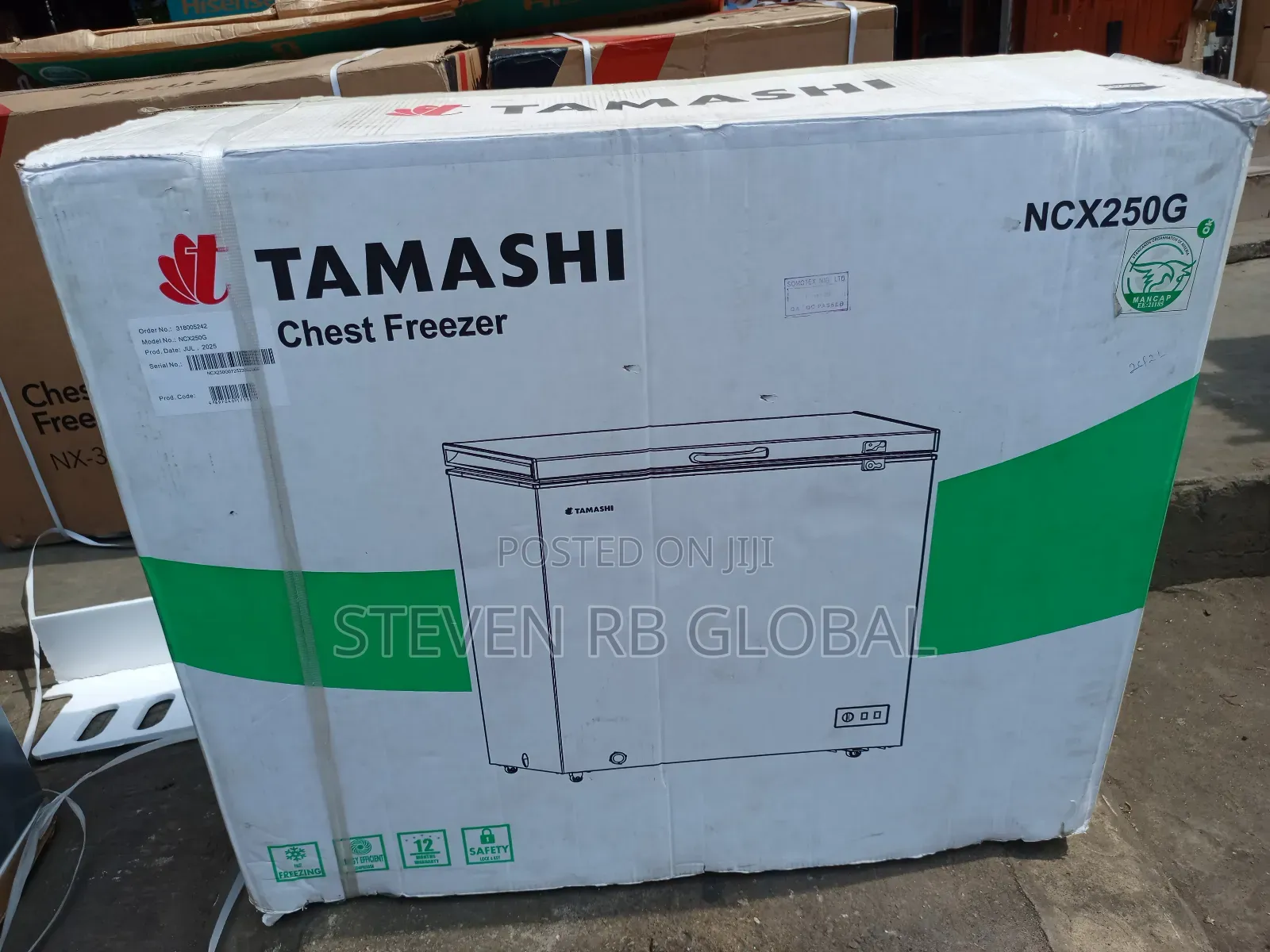 Tamashi 242l Chest Freezer | Ncx250g