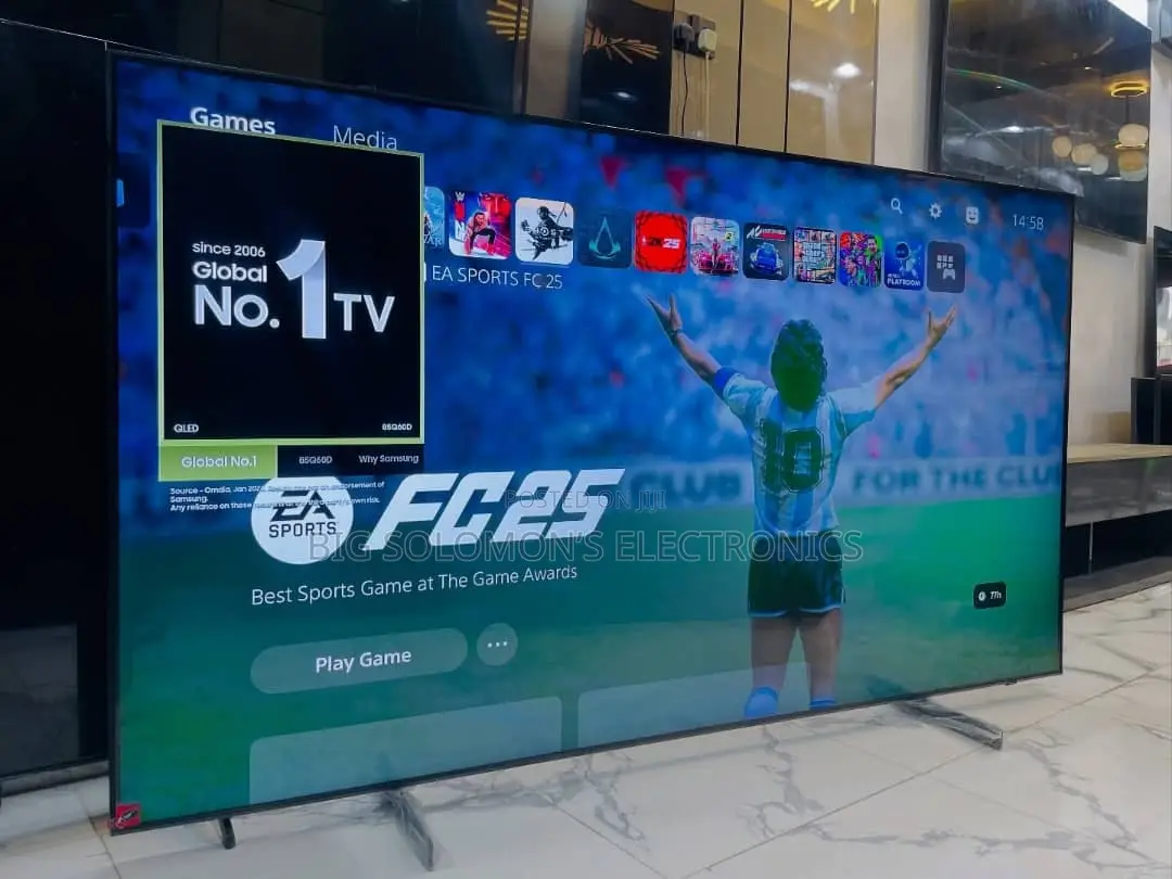 New 2024/25 Edition 85inch Samsung Qled QHDR 