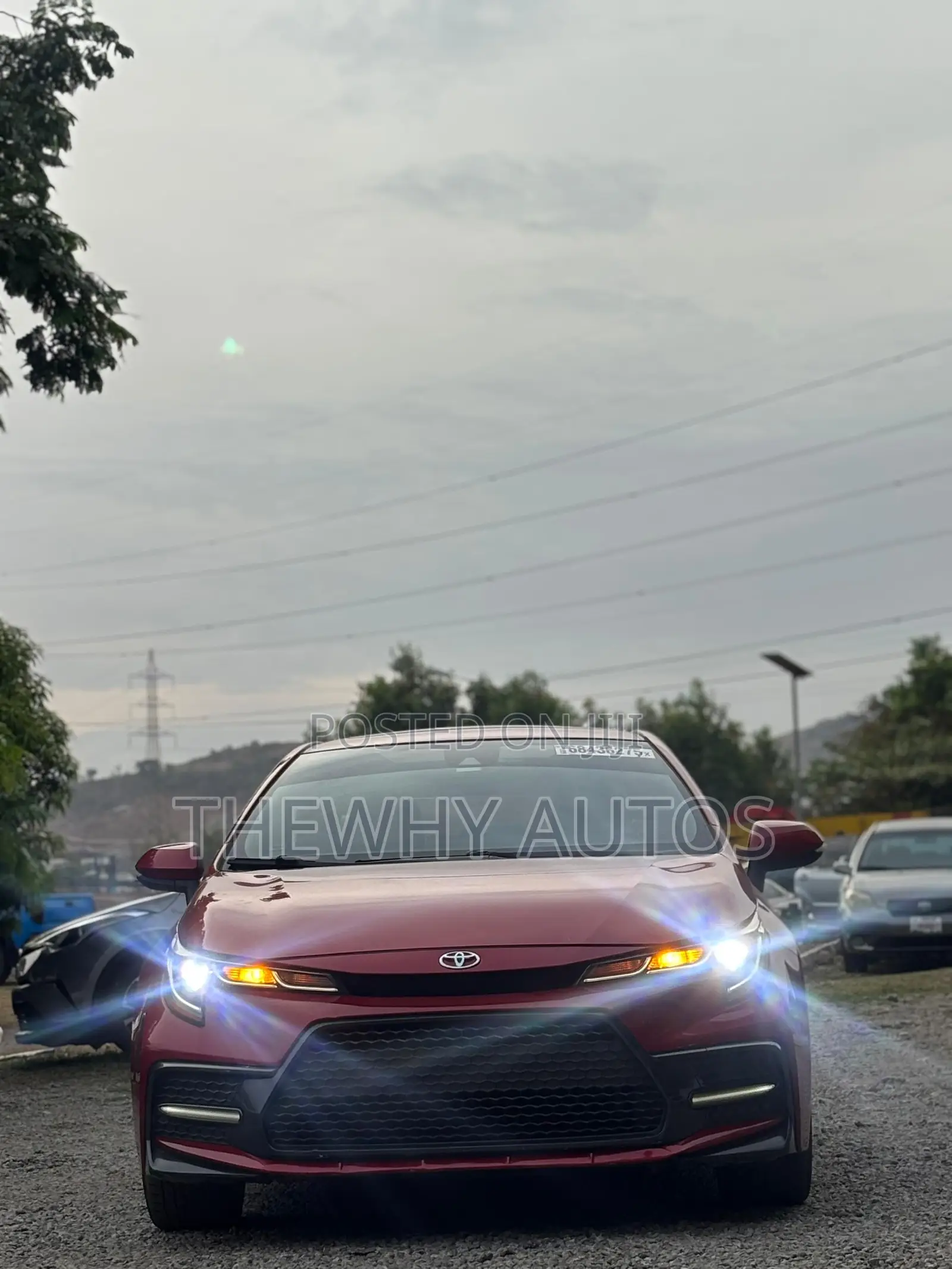 Toyota Corolla SE 2020 Red