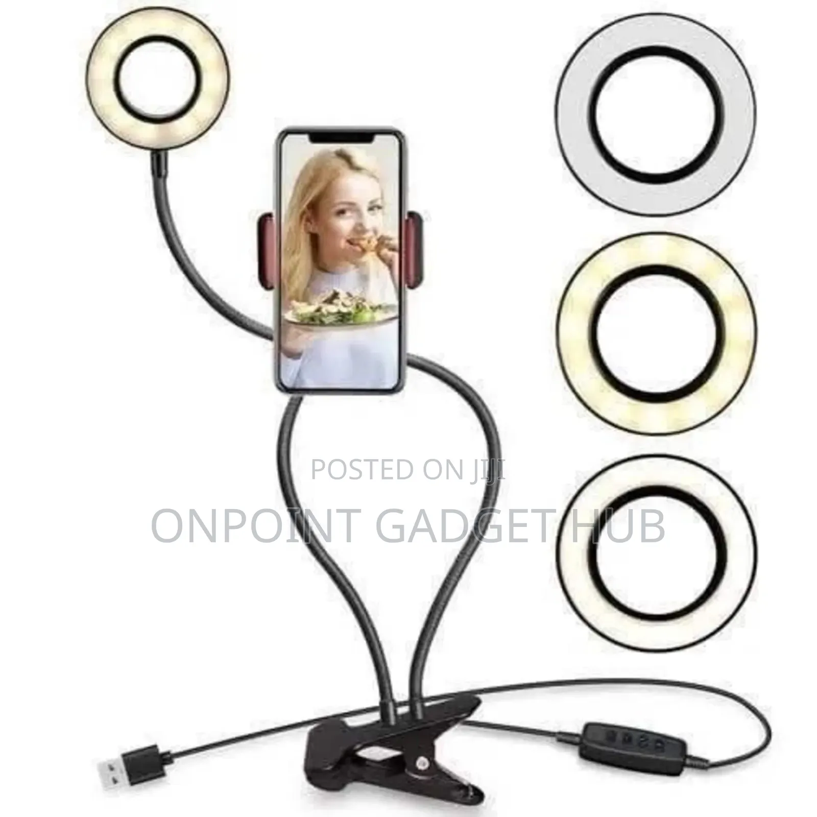 Professional Live Stream Phone Clamp Stand