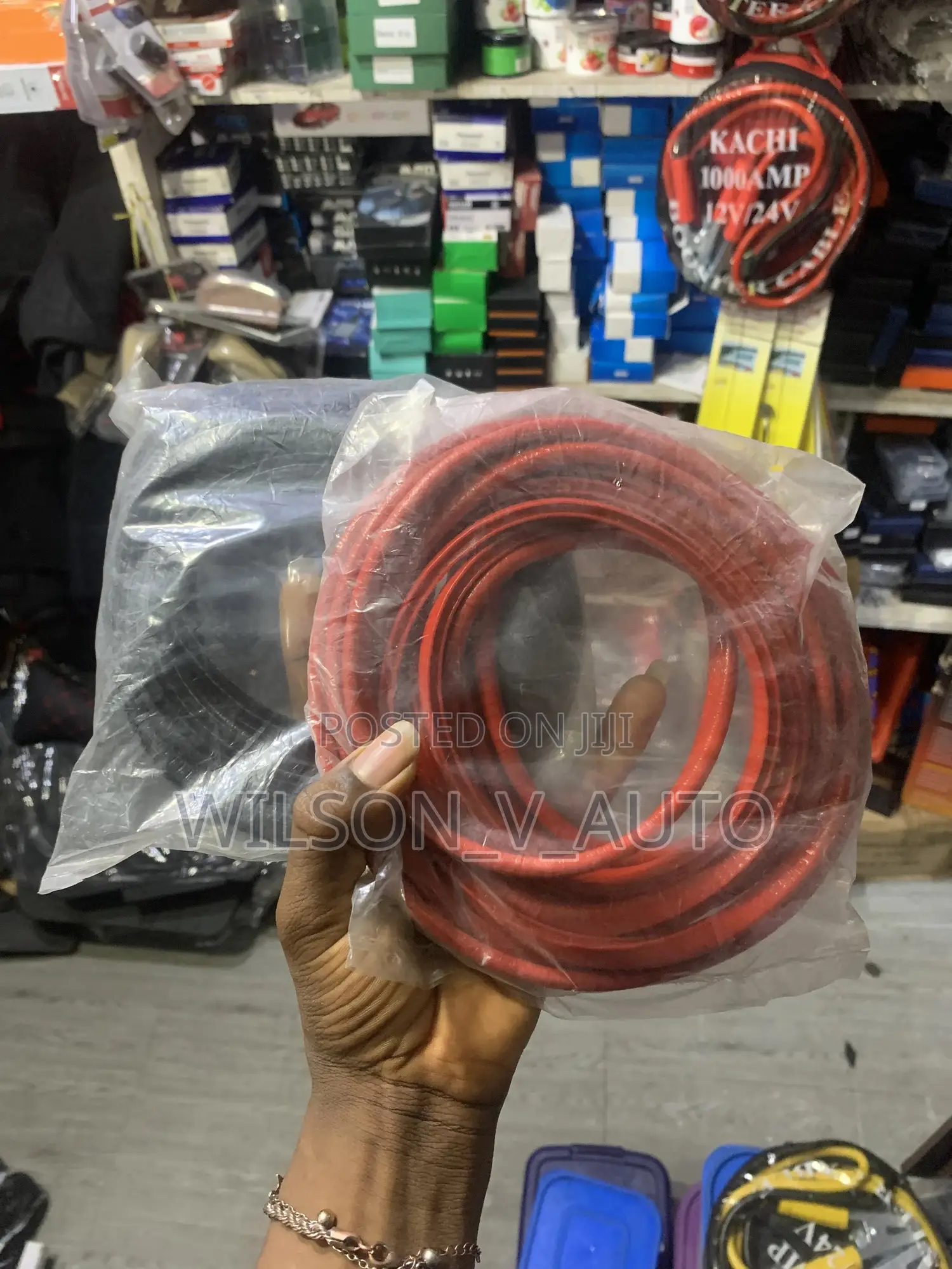 High Quality Car Amplifier Power Cable (Red/Black Wiring)