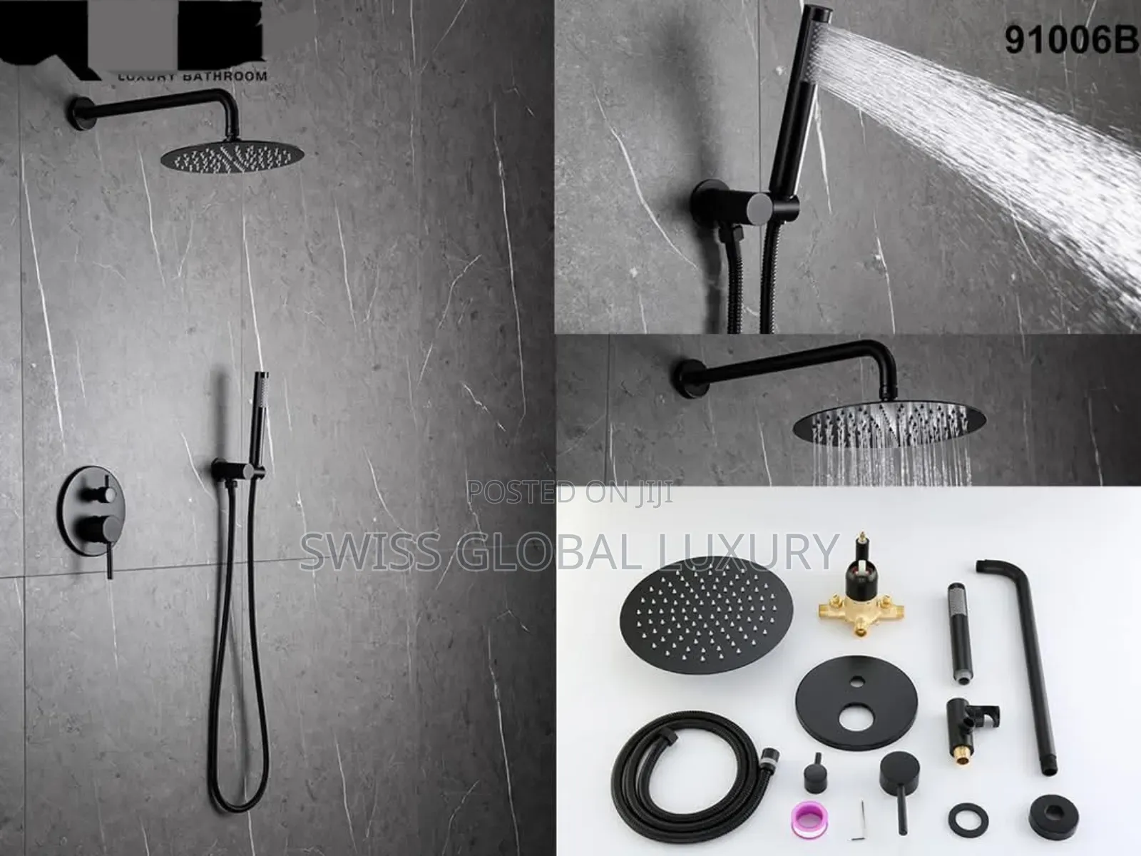 High Quality Standard Conduit 5ways Shower Mixer