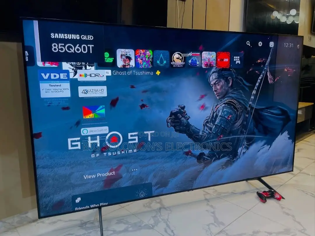 85inch Samsung Qled QHDR Smart Tv 2020/21 Production