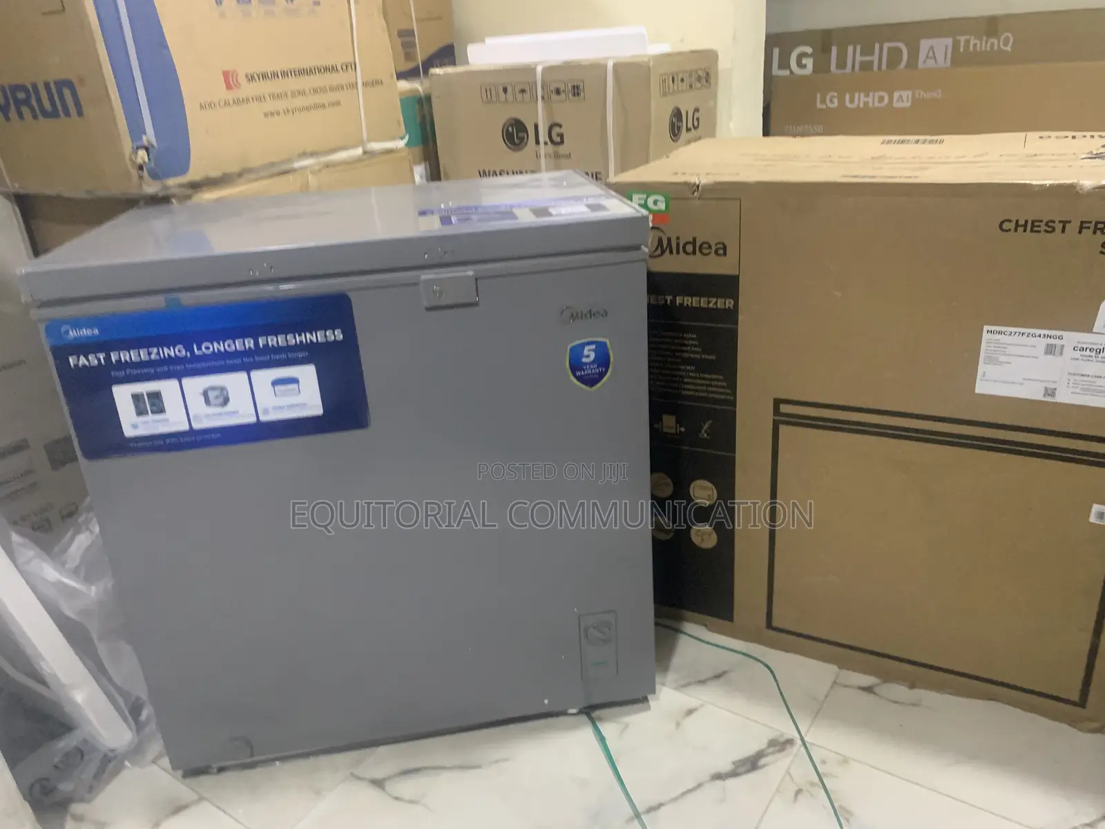 Midea 198l Chest Freezer – Superior Cooling Power