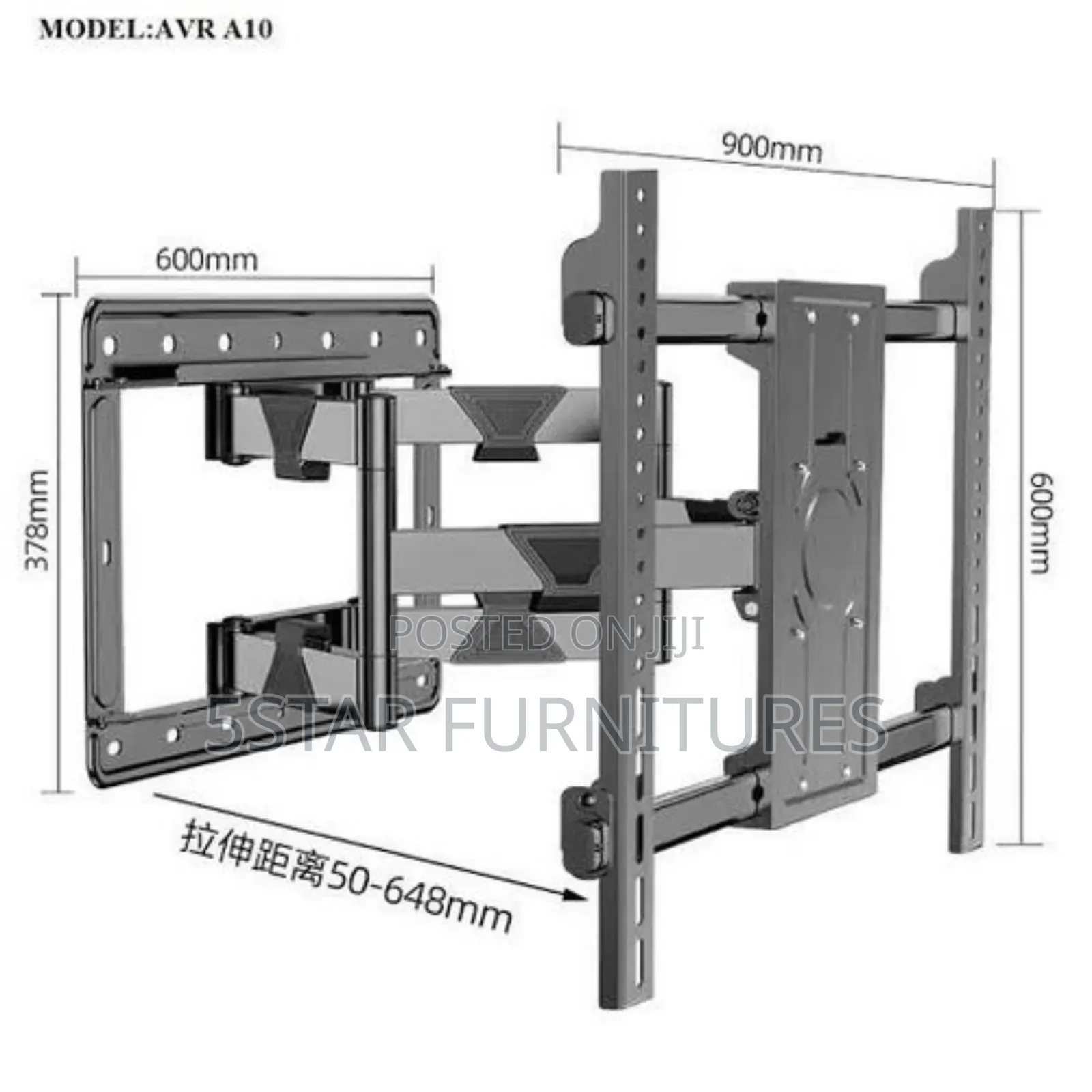 Full Motion Cantilever Tv Mount 55"-120"