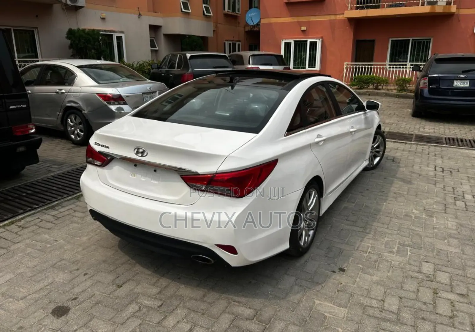Hyundai Sonata Limited PZEV 4dr Sedan (2.4L 4cyl 6A) 2014 White