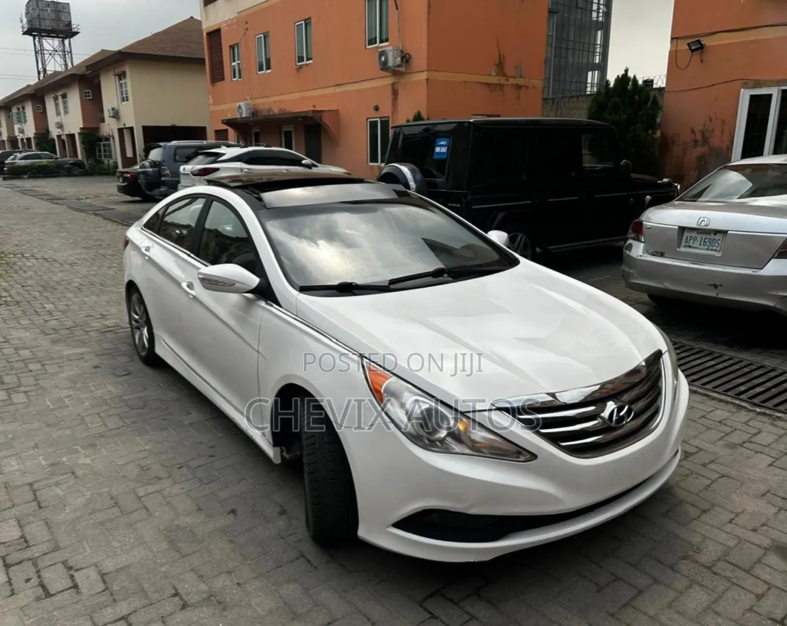 Hyundai Sonata Limited PZEV 4dr Sedan (2.4L 4cyl 6A) 2014 White