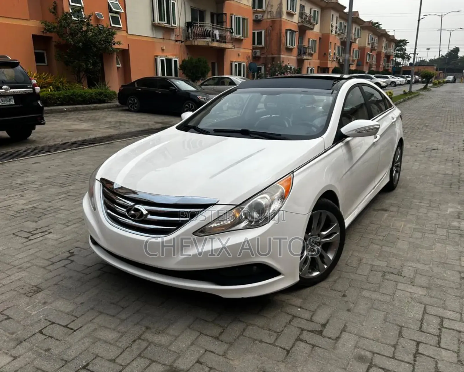 Hyundai Sonata Limited PZEV 4dr Sedan (2.4L 4cyl 6A) 2014 White