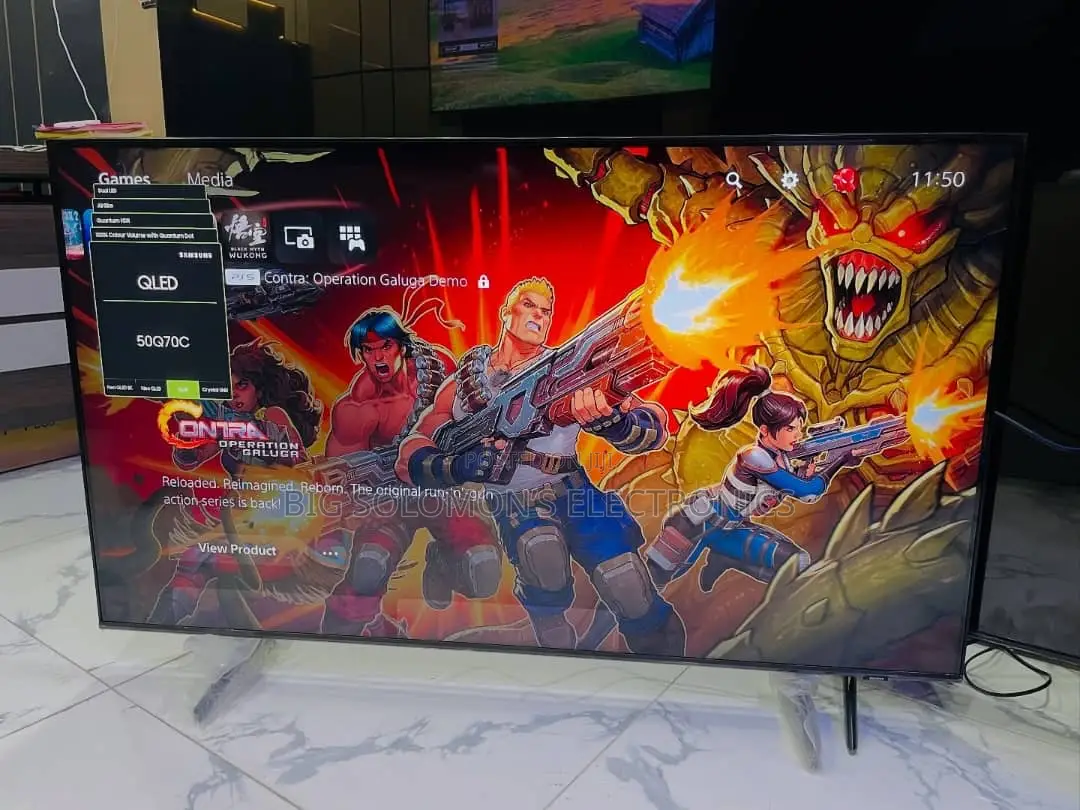 2023/24 Edition 50inch Samsung Qled QHDR Resolution Smart Tv