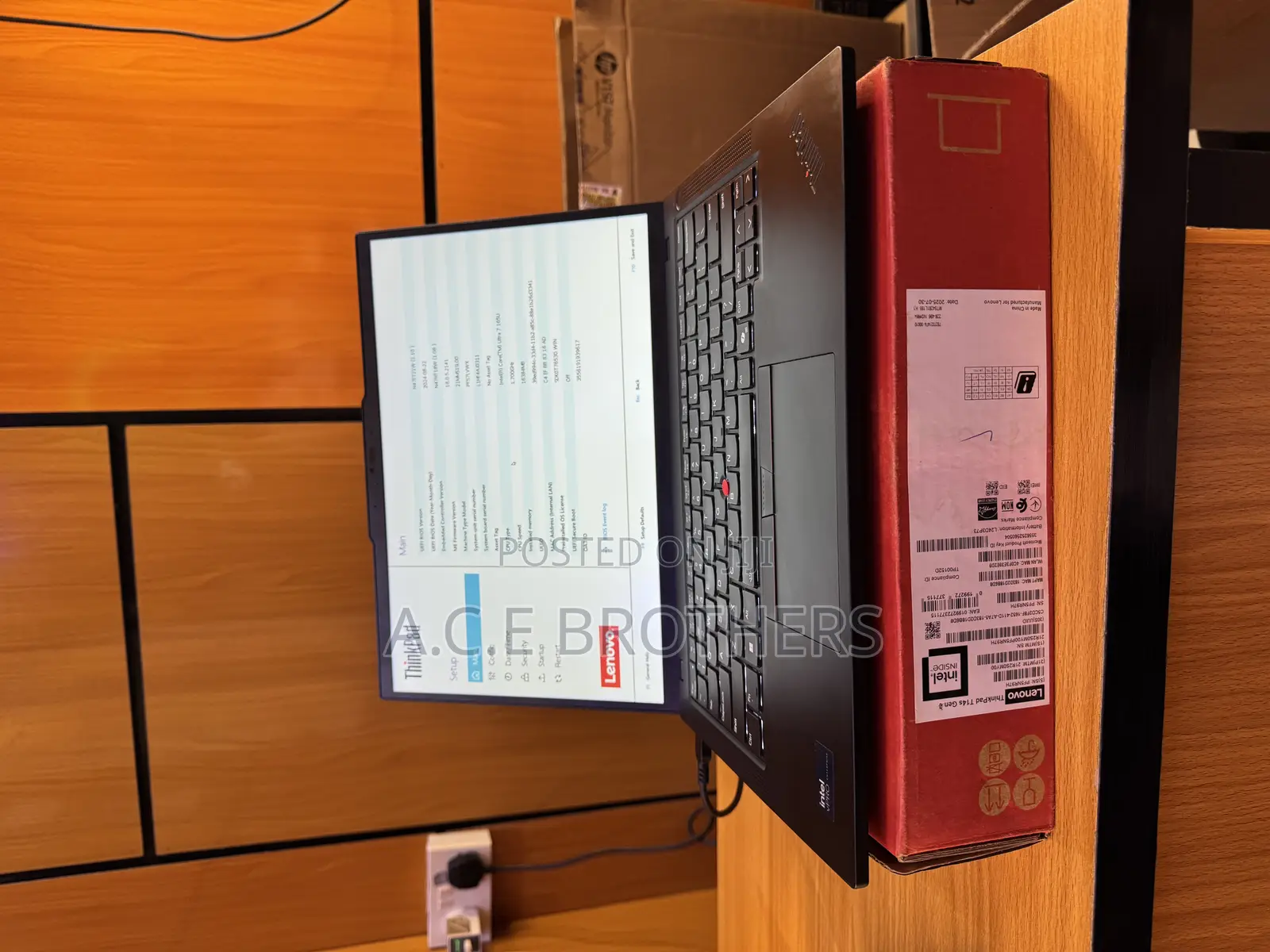 New Laptop Lenovo ThinkPad T14 16GB Intel Core i7 SSD 512GB