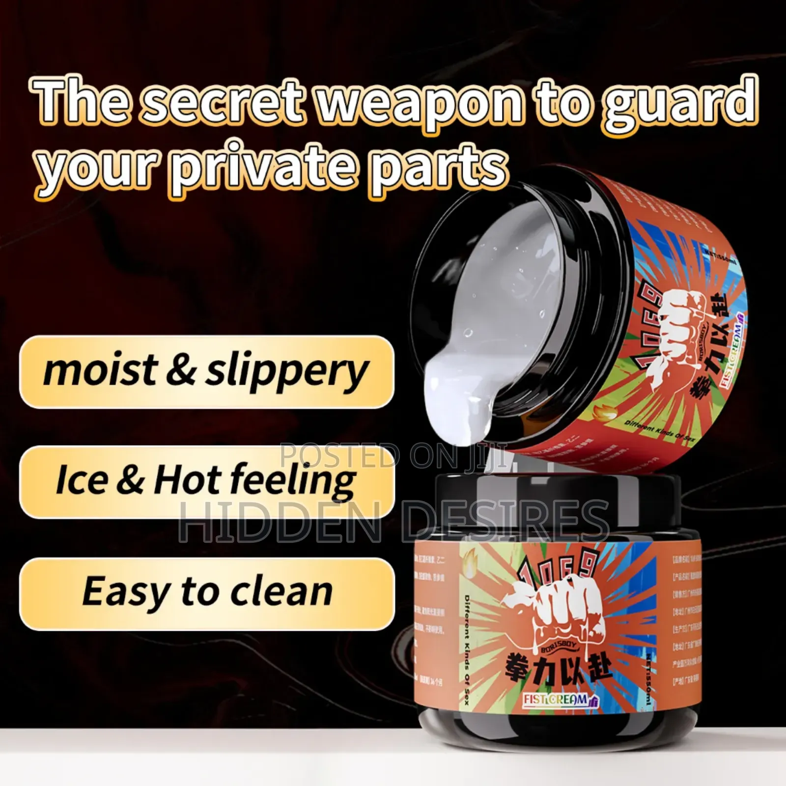 Pain Relief Anal / Fisting Lubricant- Heating/ Warming