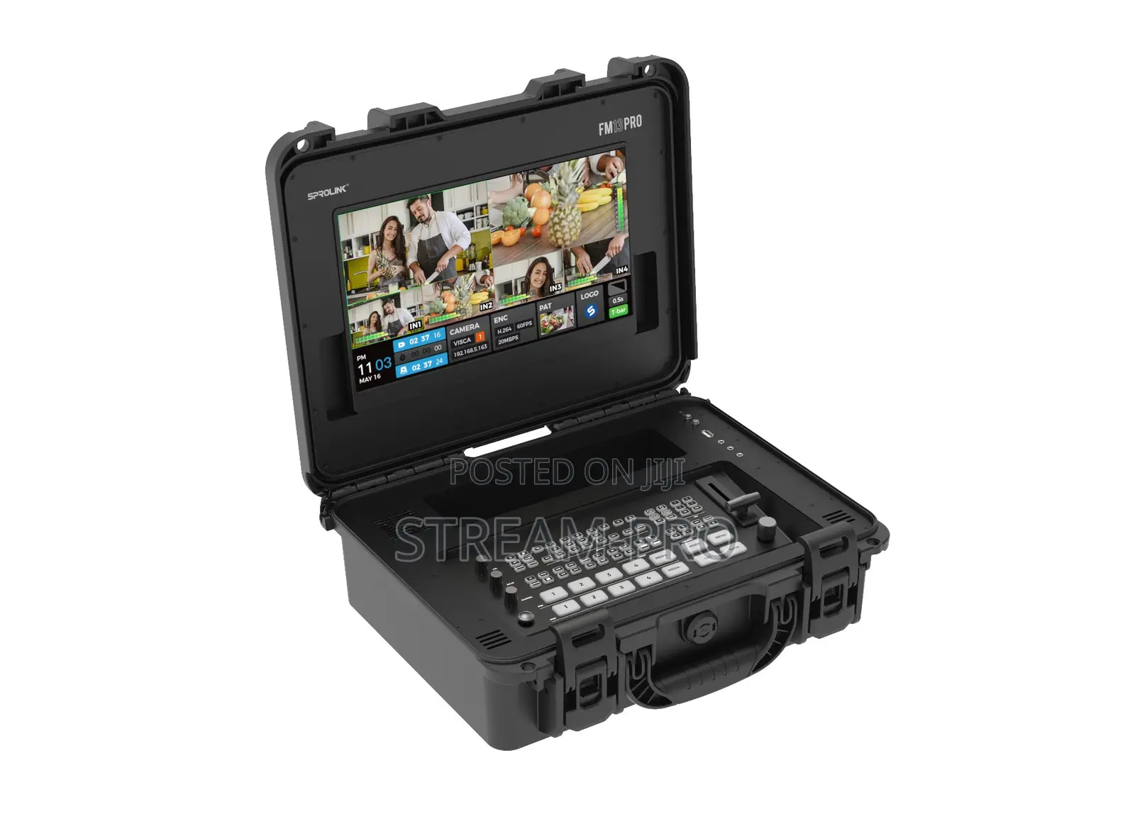 Sprolink Fm13pro All in One Flight Case Live Streaming Switcher