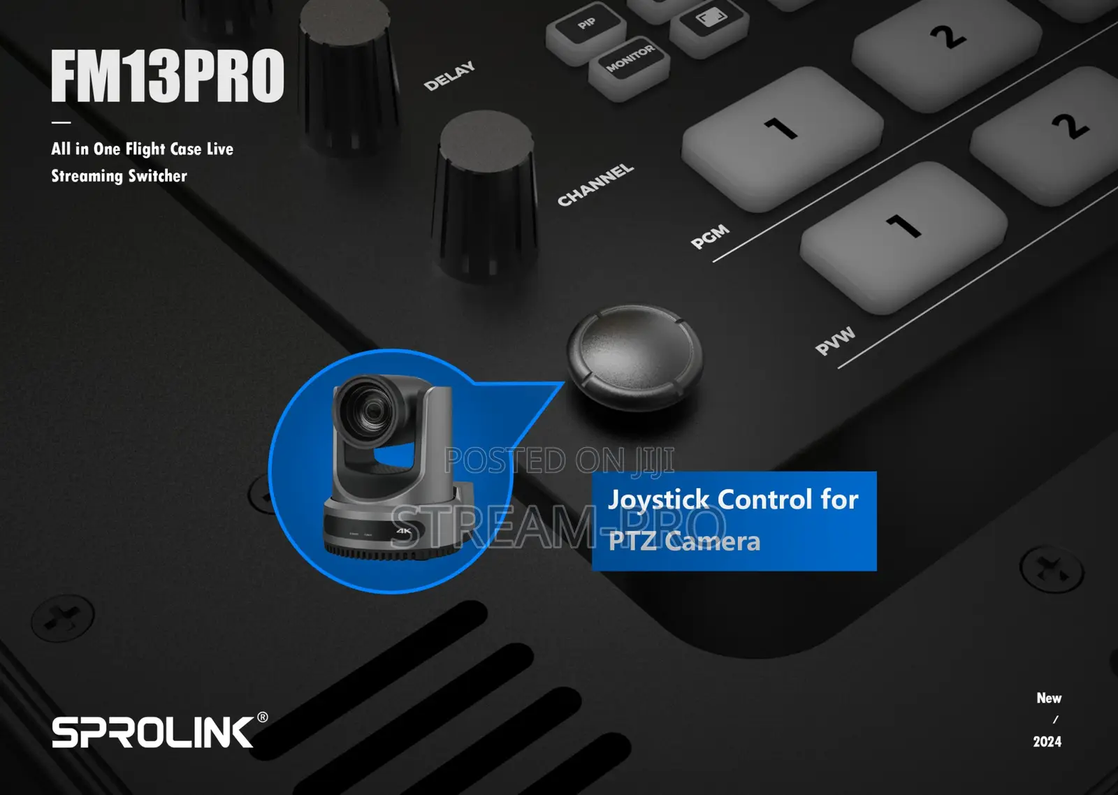 Sprolink Fm13pro All in One Flight Case Live Streaming Switcher