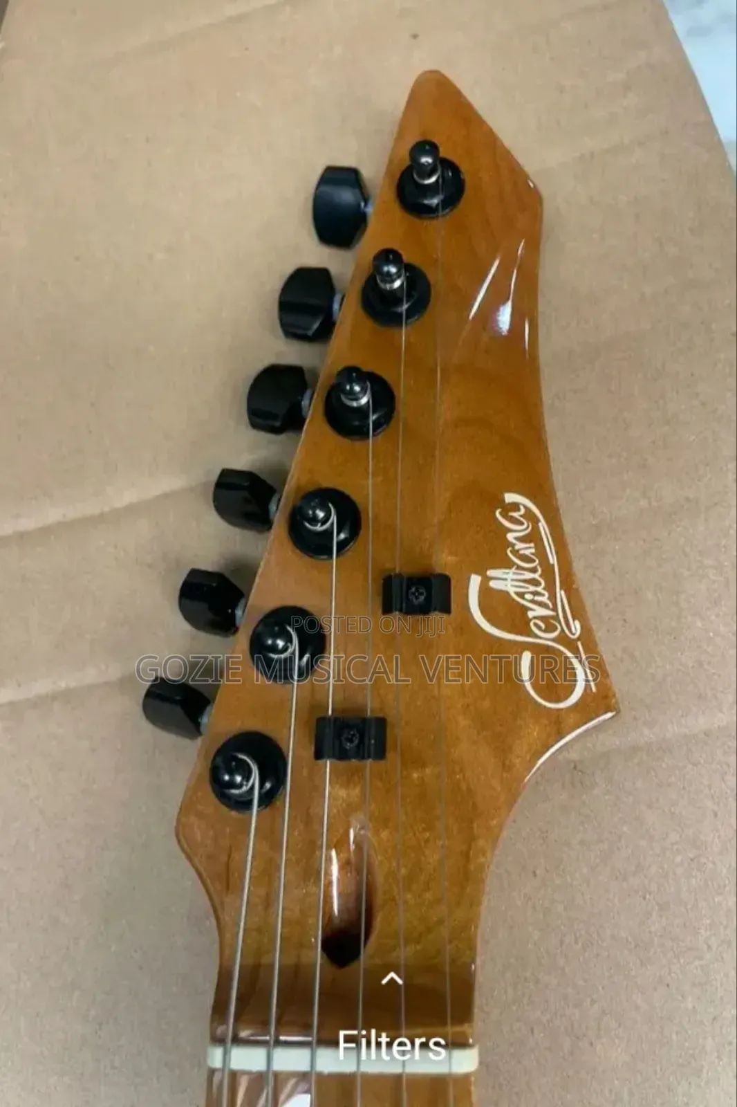 Black Colour Seviliana Electric Lead Guitar
