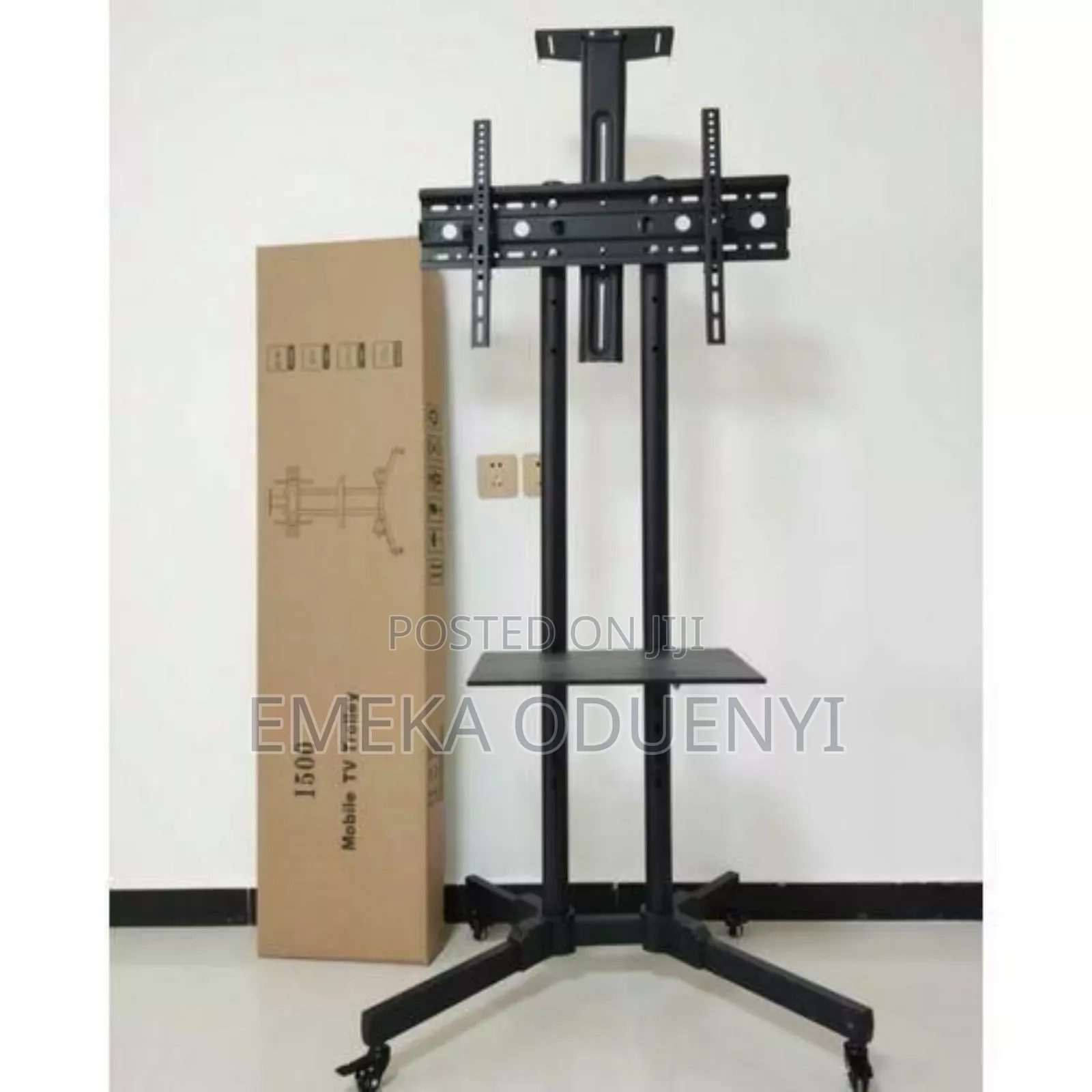 Mobile Tv Stand With Mount 32" - 65" - - Black