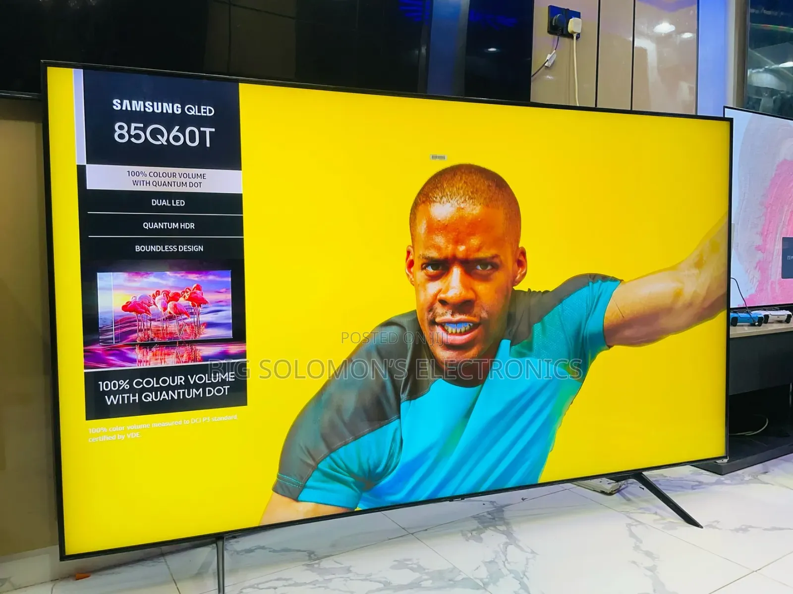 85inch Samsung Qled QHDR Smart Tv 2020/21 Production