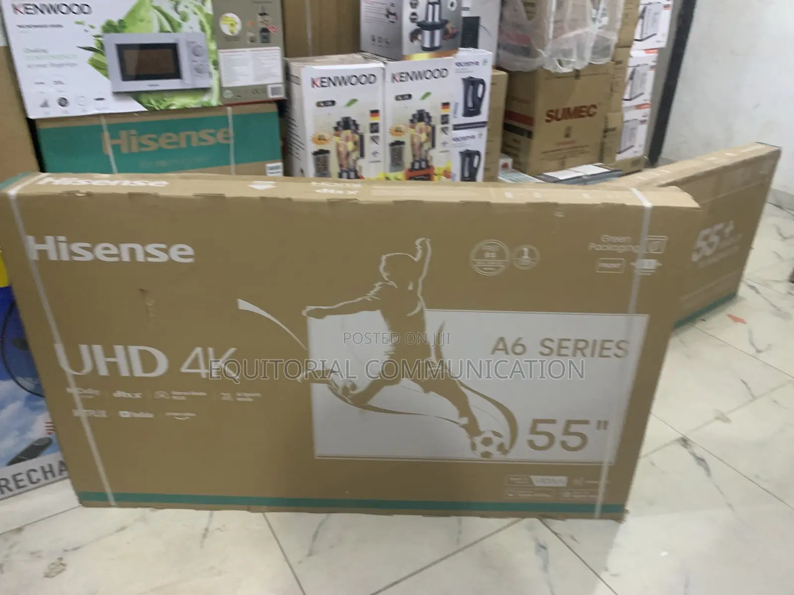 Brand New Hisense 55 Inches Smart Uhd Television