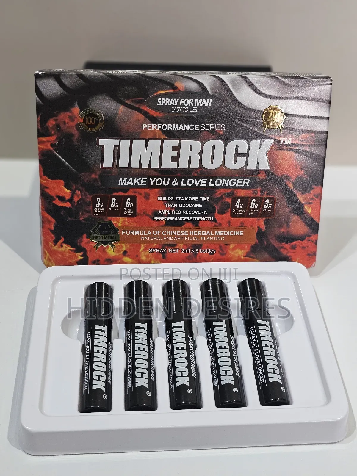 Timerock Performance Spray- Chinese Herbal Medicine