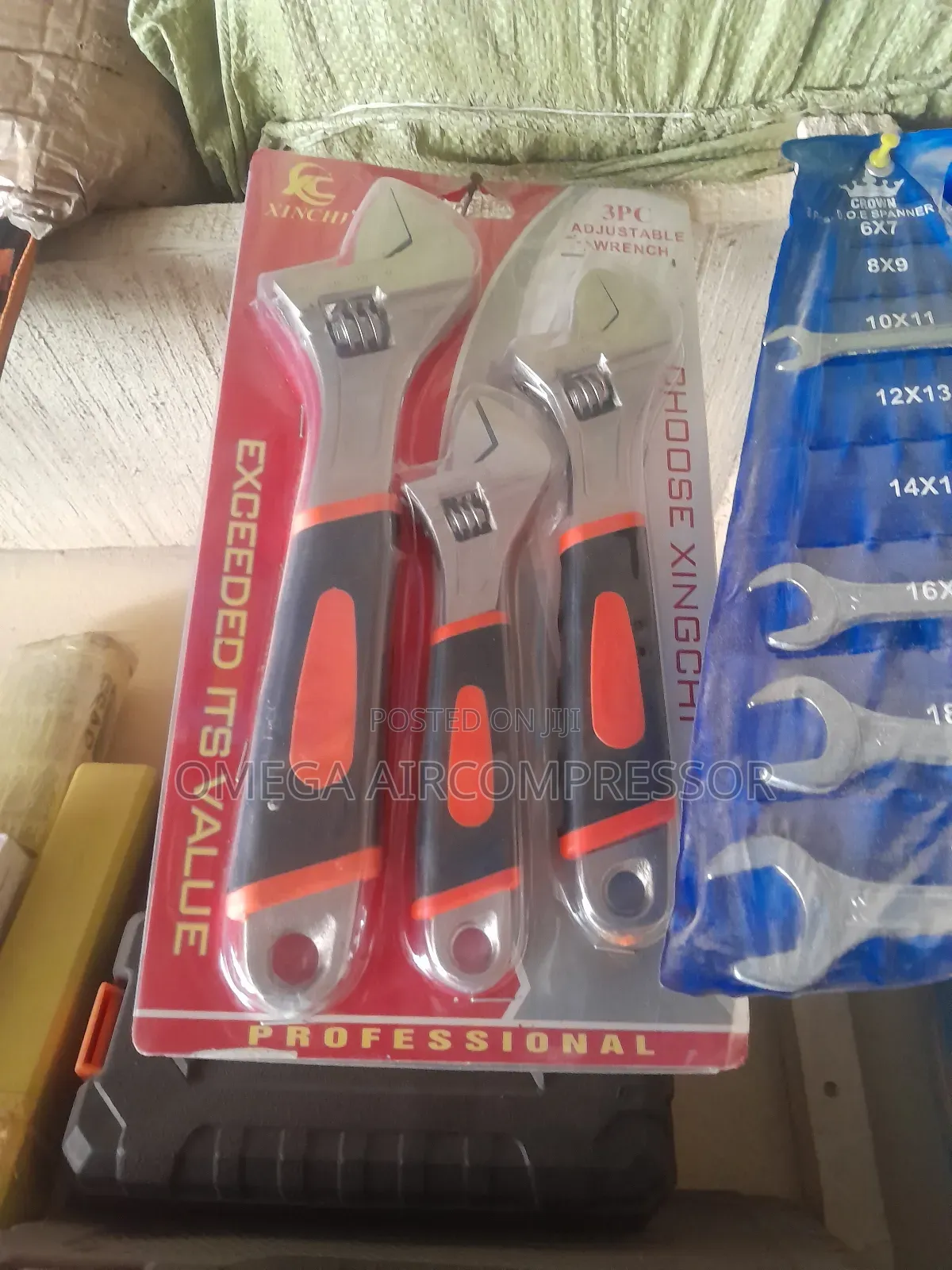 Xinchi 3-Piece Adjustable Wrench