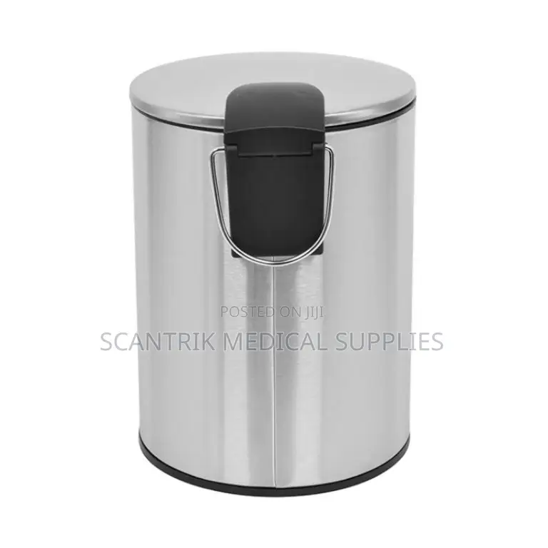 Heavy-Duty Silent Stainless Steel Trash Bin Pedal