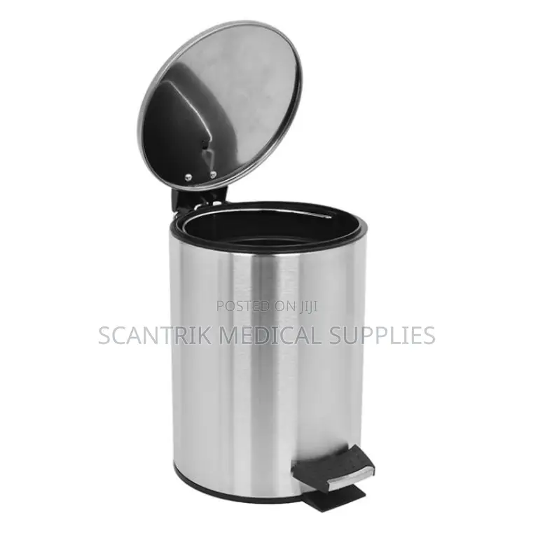 Premium Hands-Free Stainless Steel Trash Bin Pedal