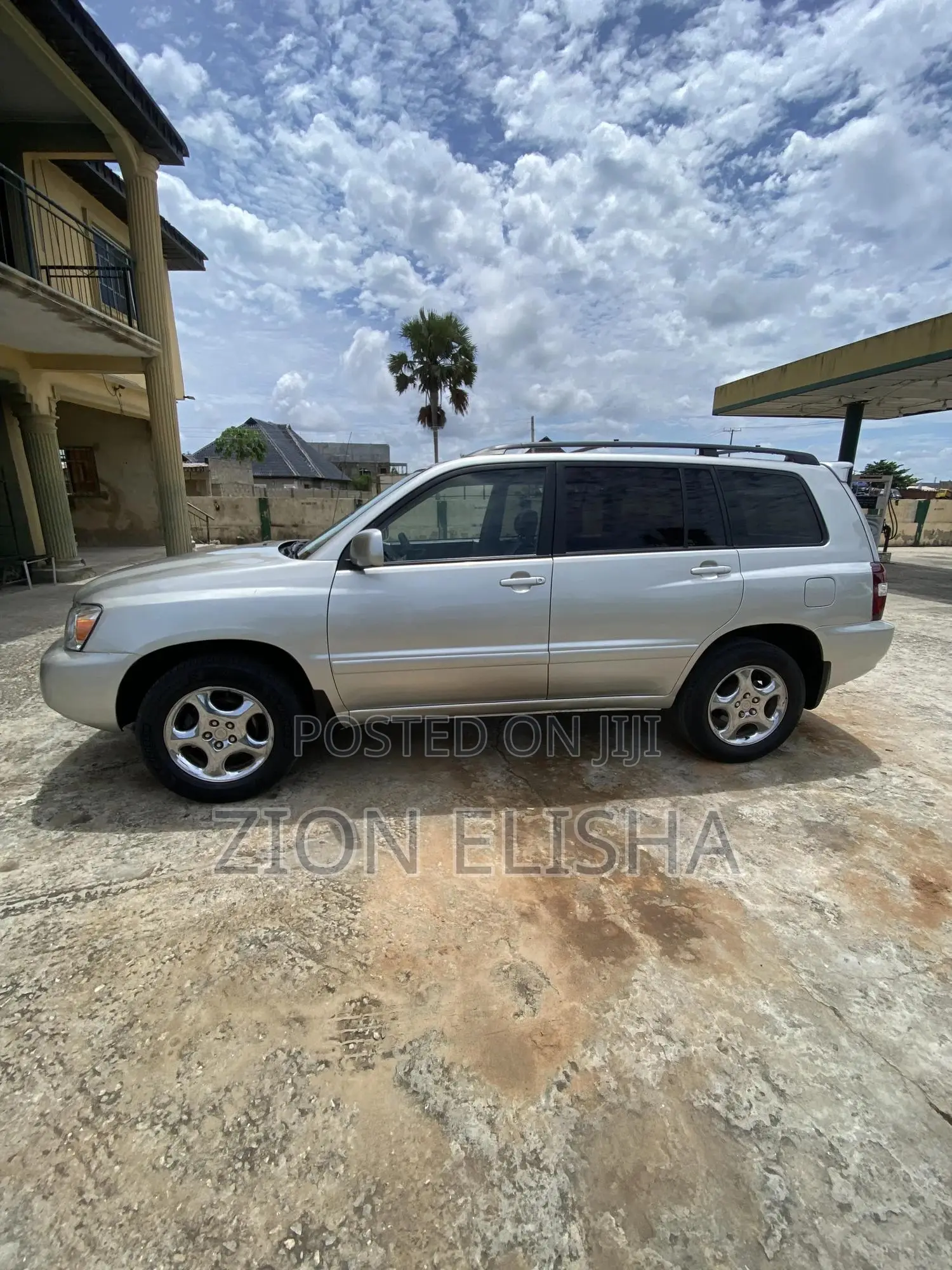 Toyota Highlander V6 AWD 2004 Silver