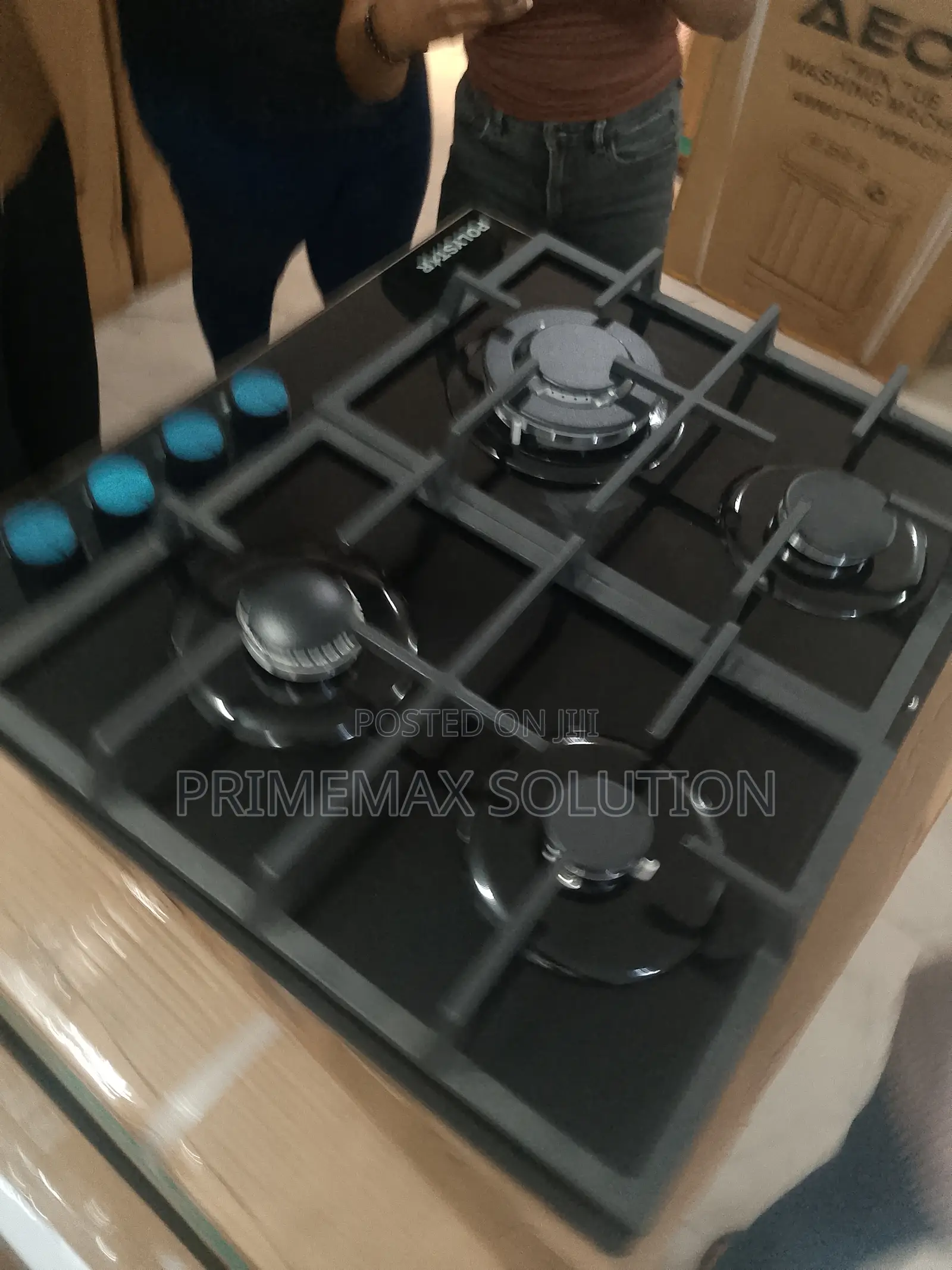 Reliable Sleek Polystar 4 Burner Built-in Gas Hob