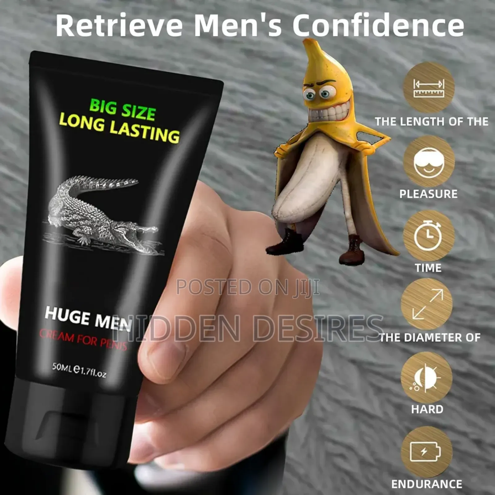 XXL Huge Men Cream