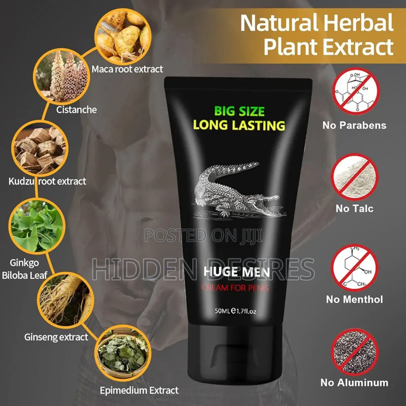 XXL Huge Men Cream