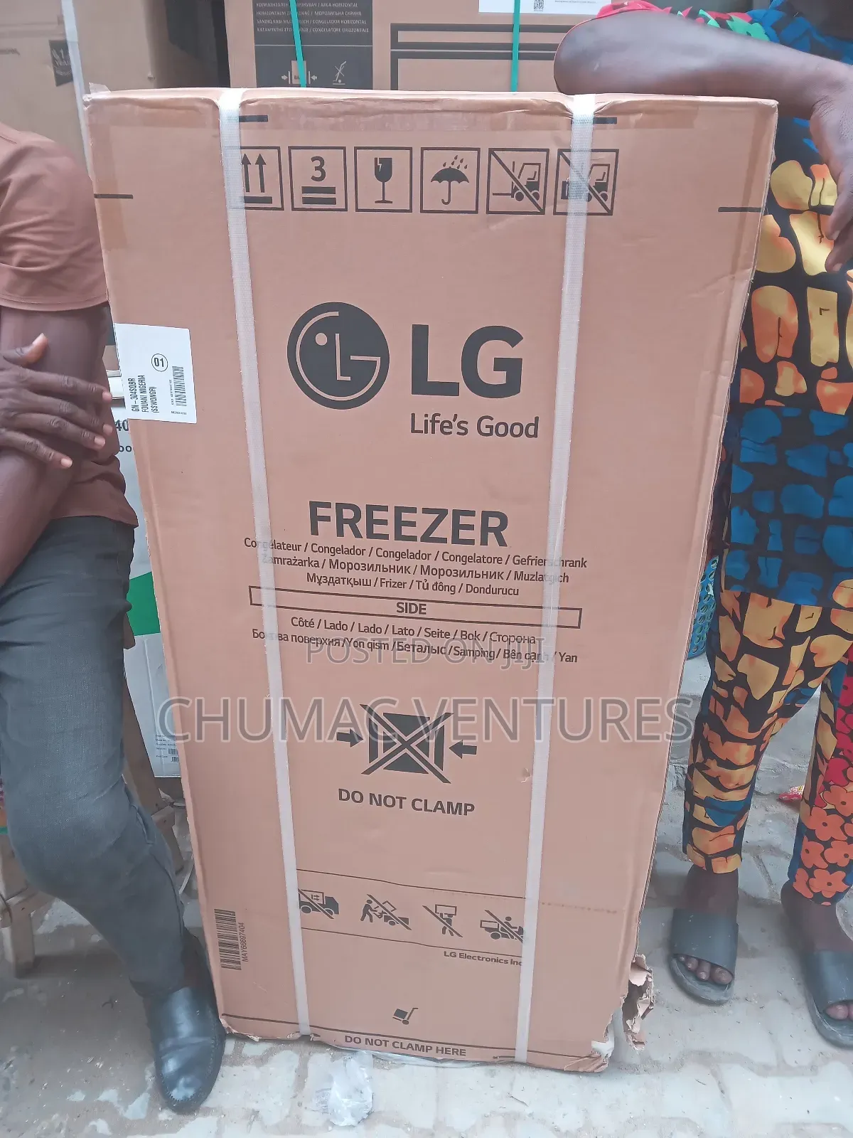 Lg Up Right Frezzer