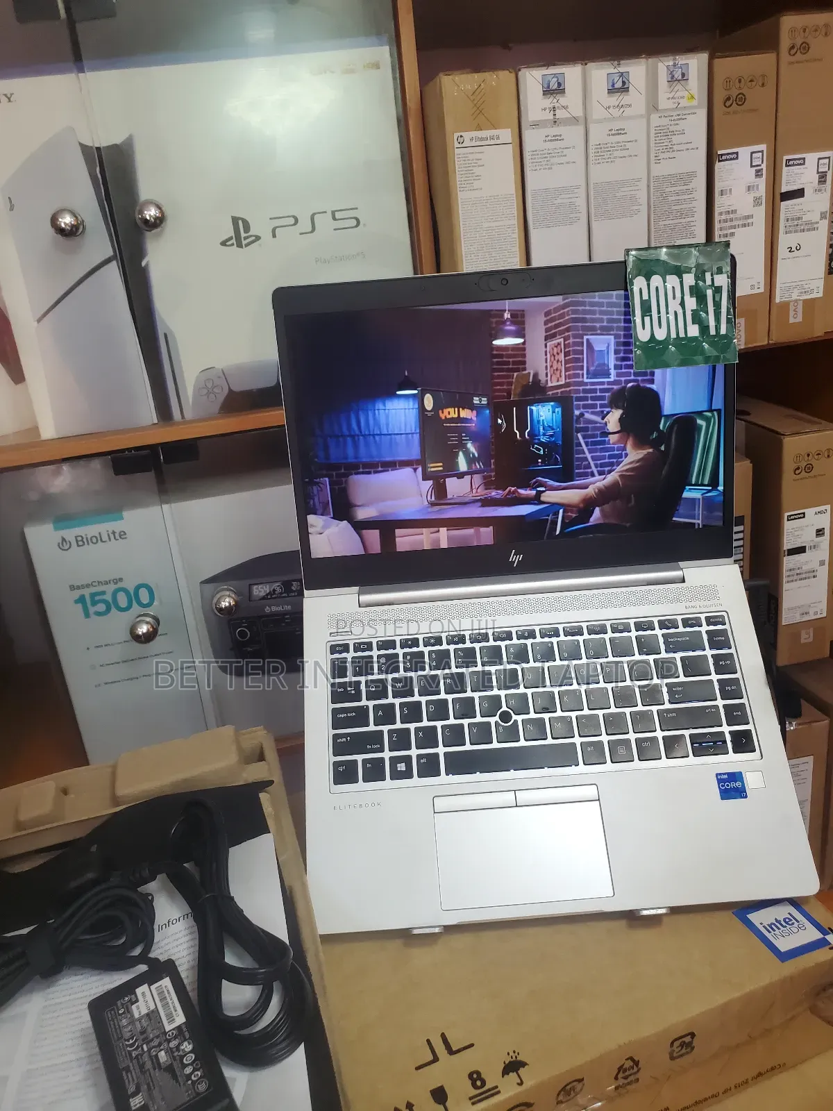 New Laptop HP EliteBook 850 12GB Intel Core 7 SSD 256GB