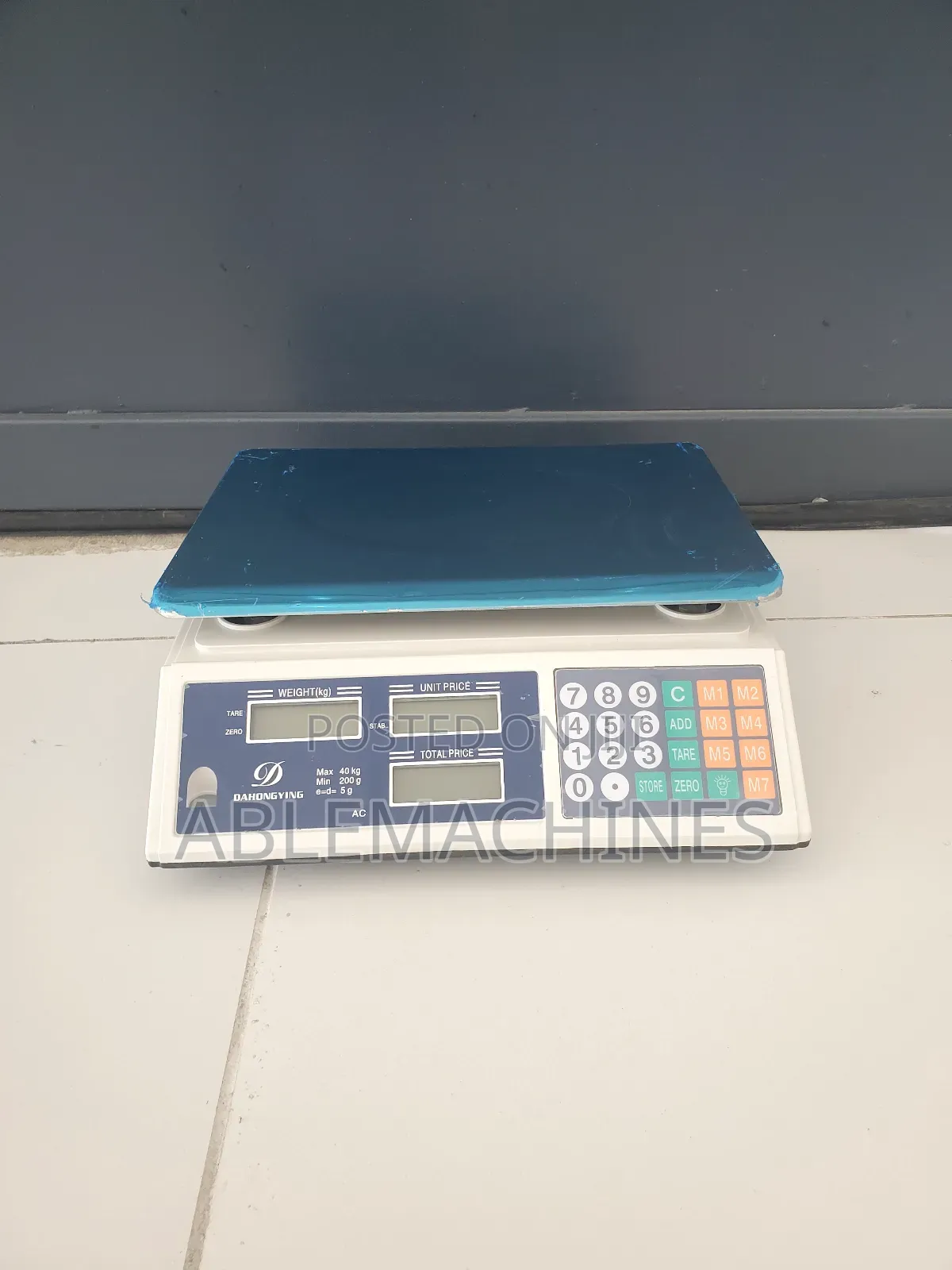 Digital Electronic Weighing Scale