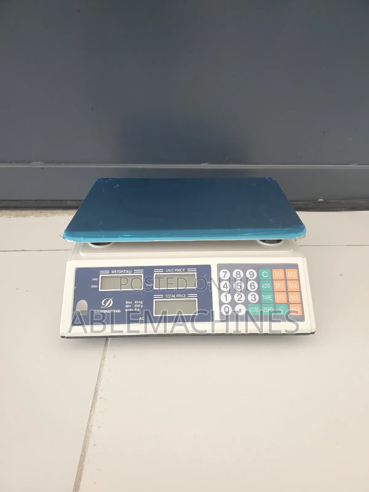Digital Electronic Weighing Scale